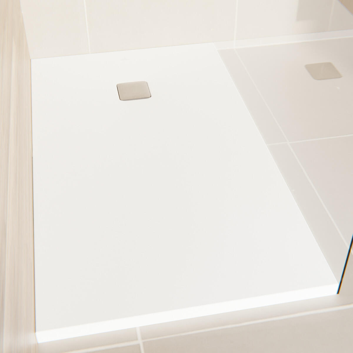 Receveur de douche, acrylique, blanc mat L160 x l90cm, Crystal VILLEROY & BOCH - 2