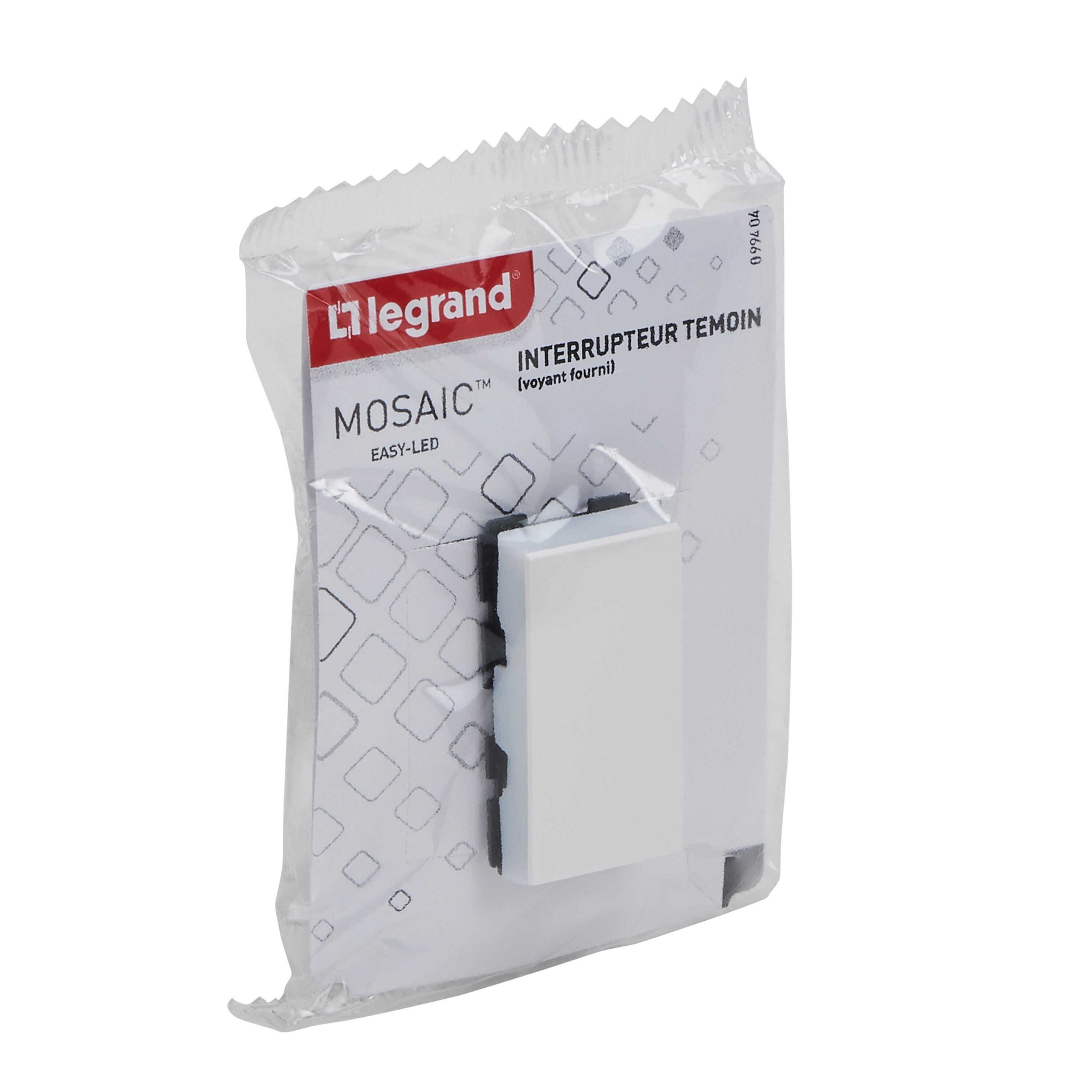 Prise Interrupteur Triple Legrand Mosaic - Vintage, Voyant, Neuve