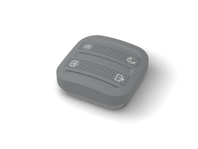 Télécommande connectée 4 boutons scénario grise EVOLOGY