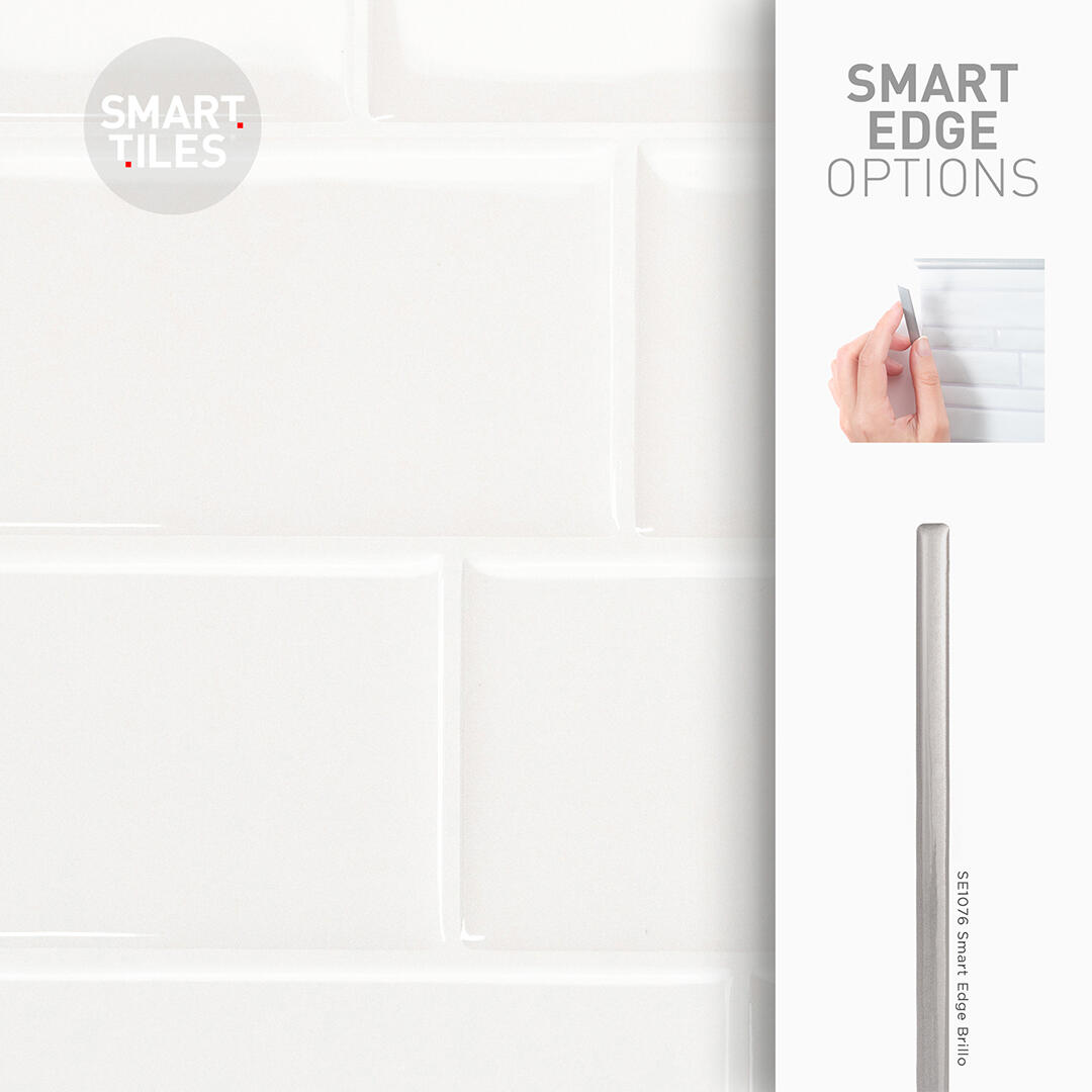 lot de 4 adhésifs décoratifs, Métro, blanc, 29.36X21.9 cm - 7