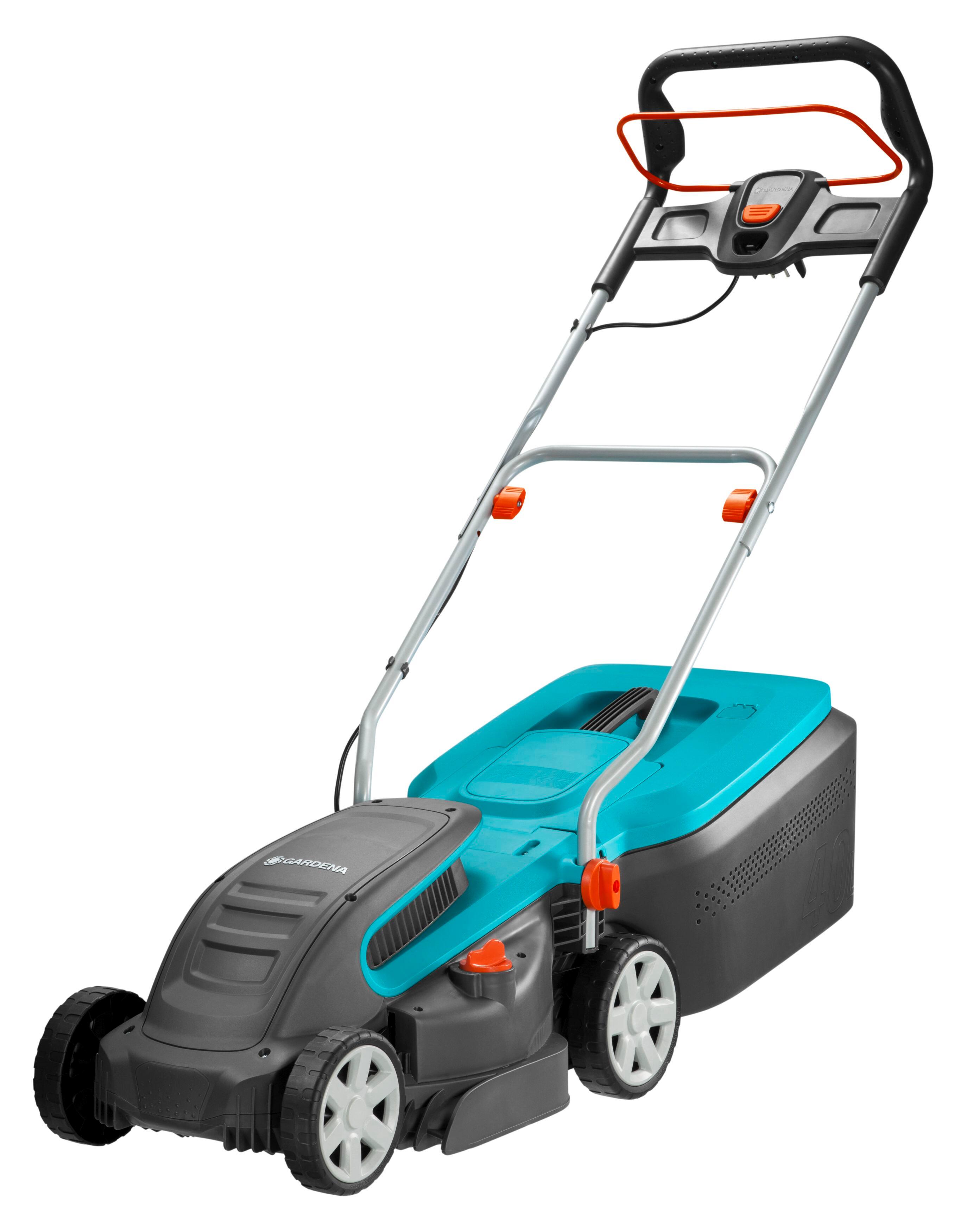 Gardena PowerMax 1400/34 Potencia 1400 W, Ancho 34 Cm Sistema De Ajuste QuickFit, Compacto Para