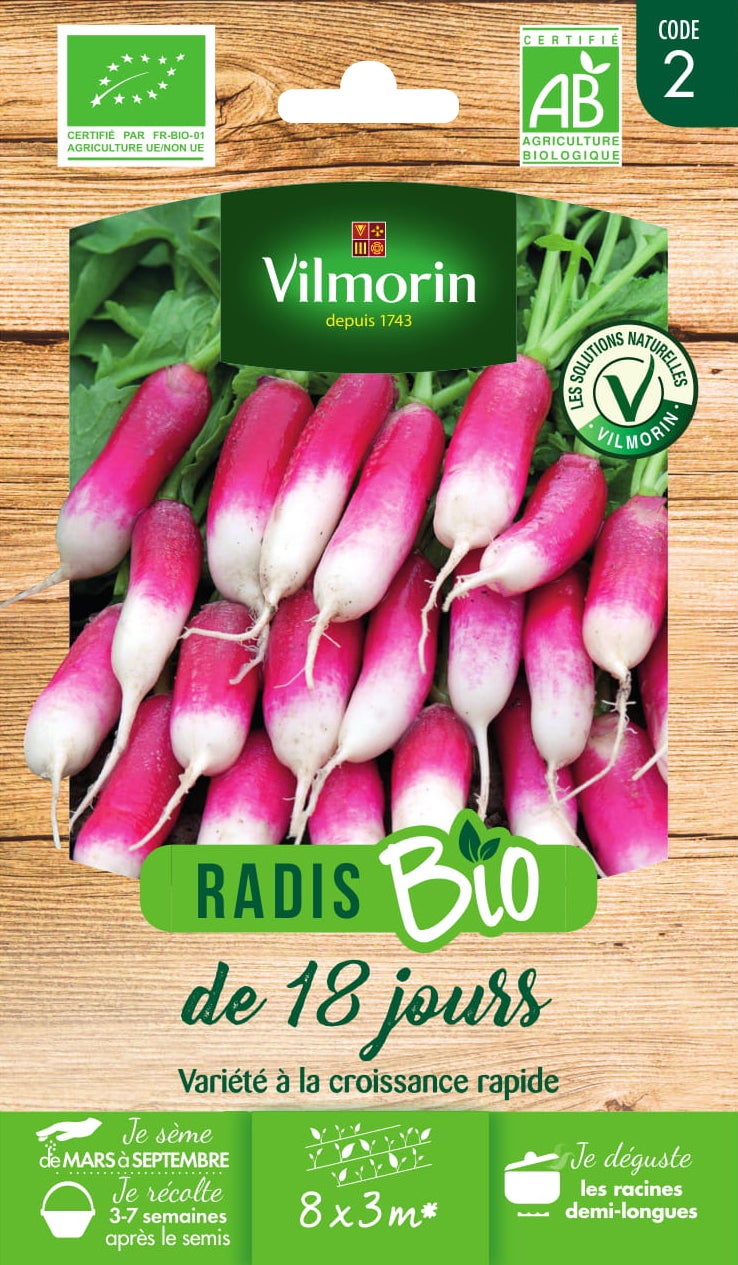 RADIS DE 18 JOURS BIO VL - 2