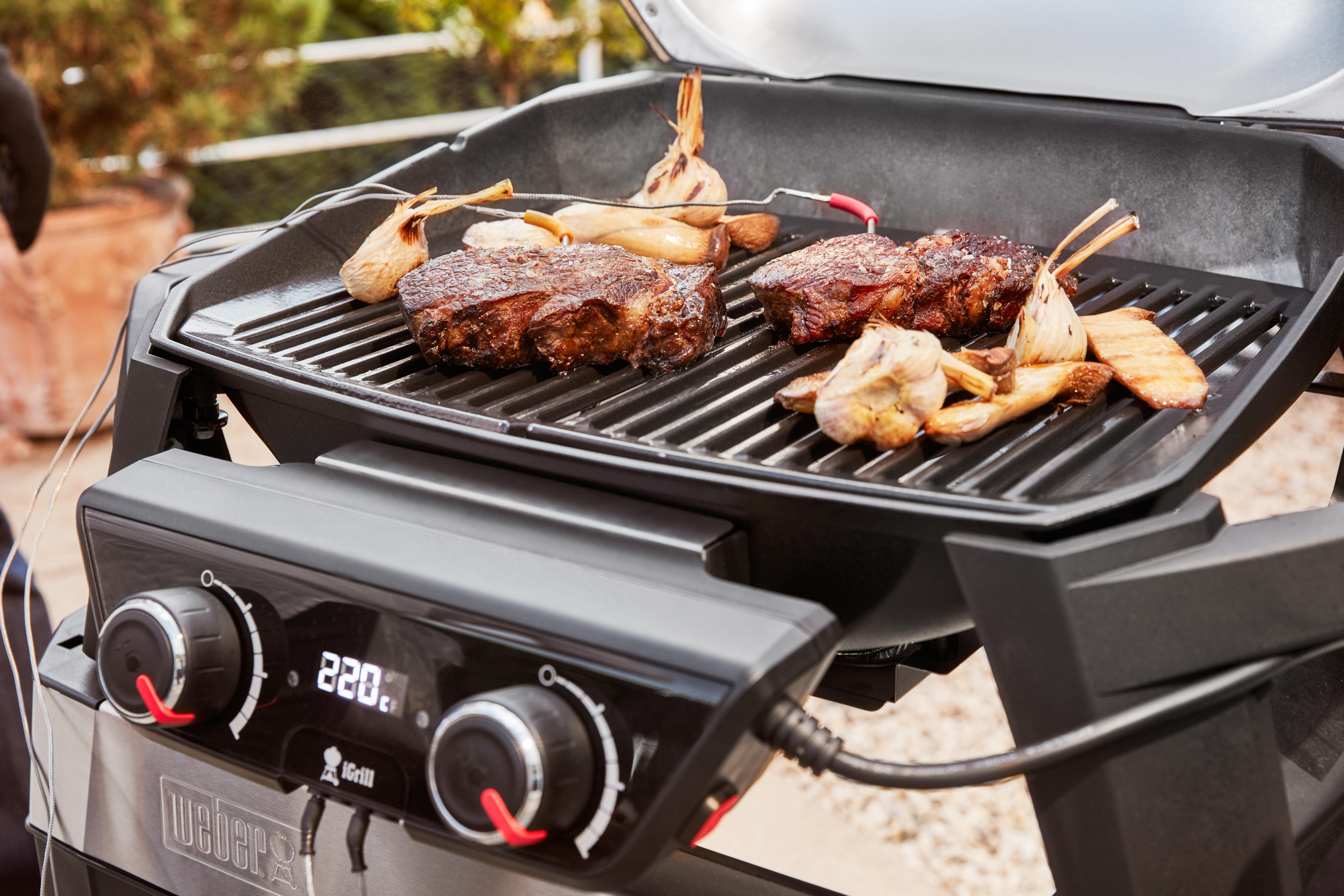 Barbecue elettrico WEBER Pulse 2000 con supporto 2200 W - 8