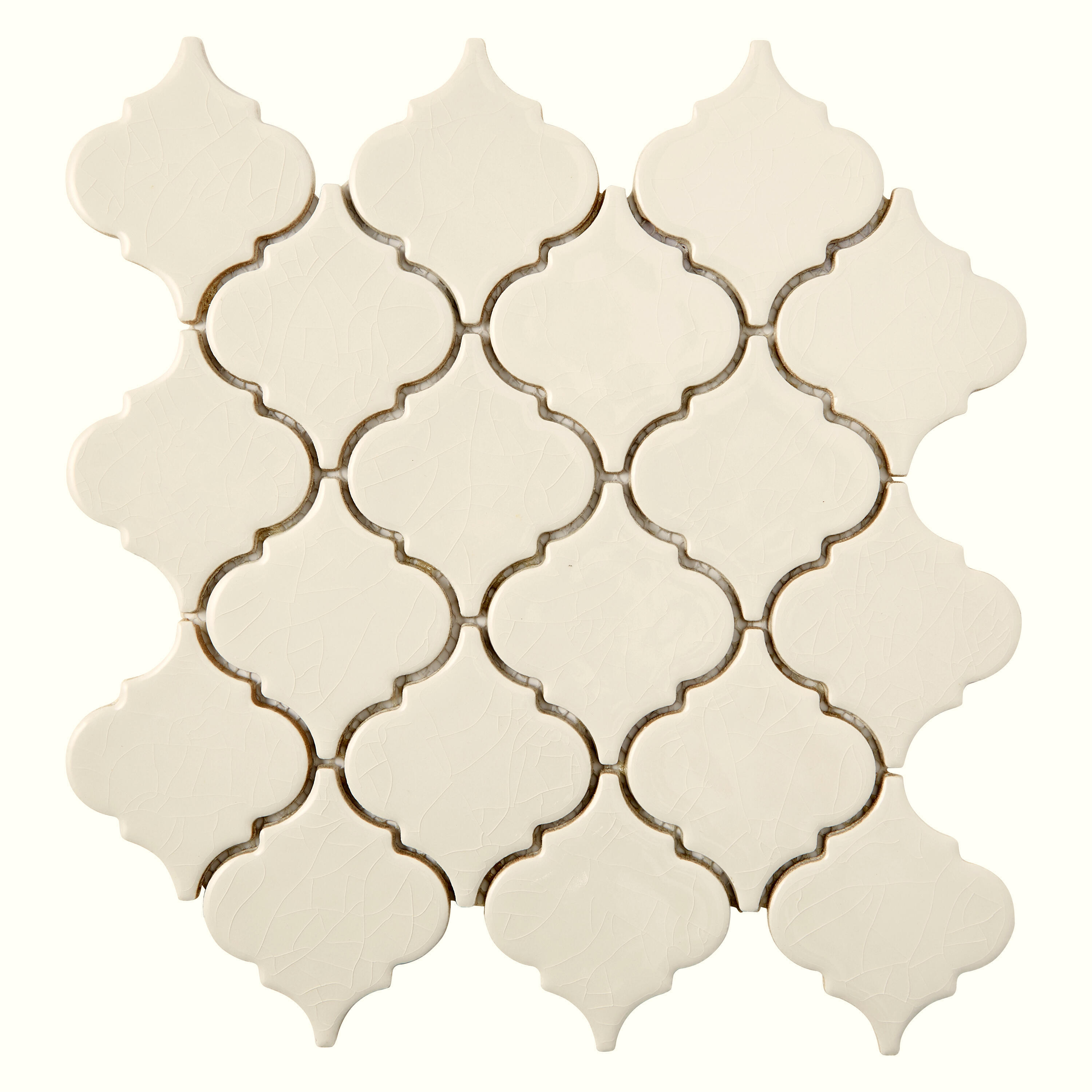 1 plaque de mosaïque Antik céramique blanc 24.1 x 24.1 cm ARTENS - 8