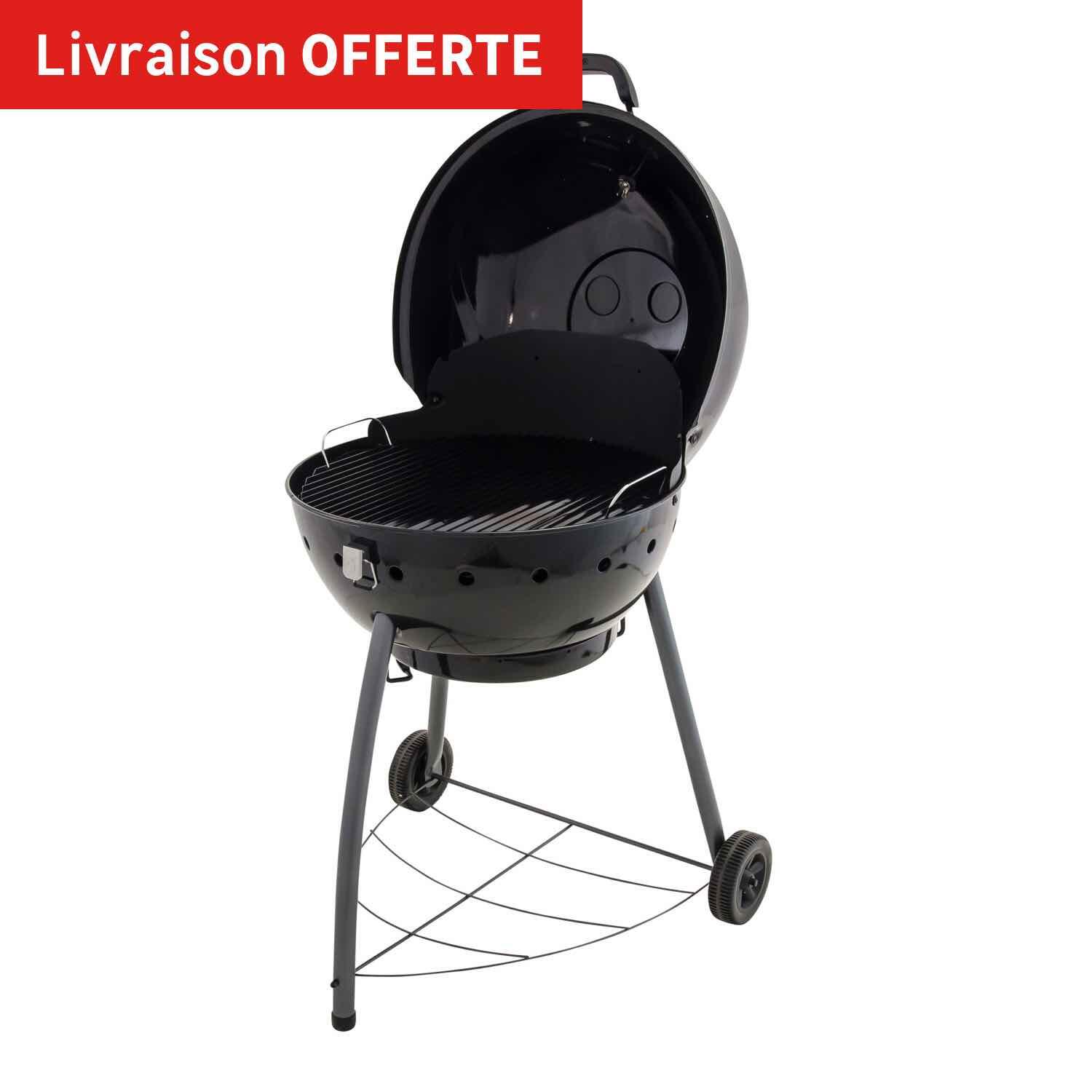 Barbecue au charbon de bois CHAR-BROIL rond, noir - 7