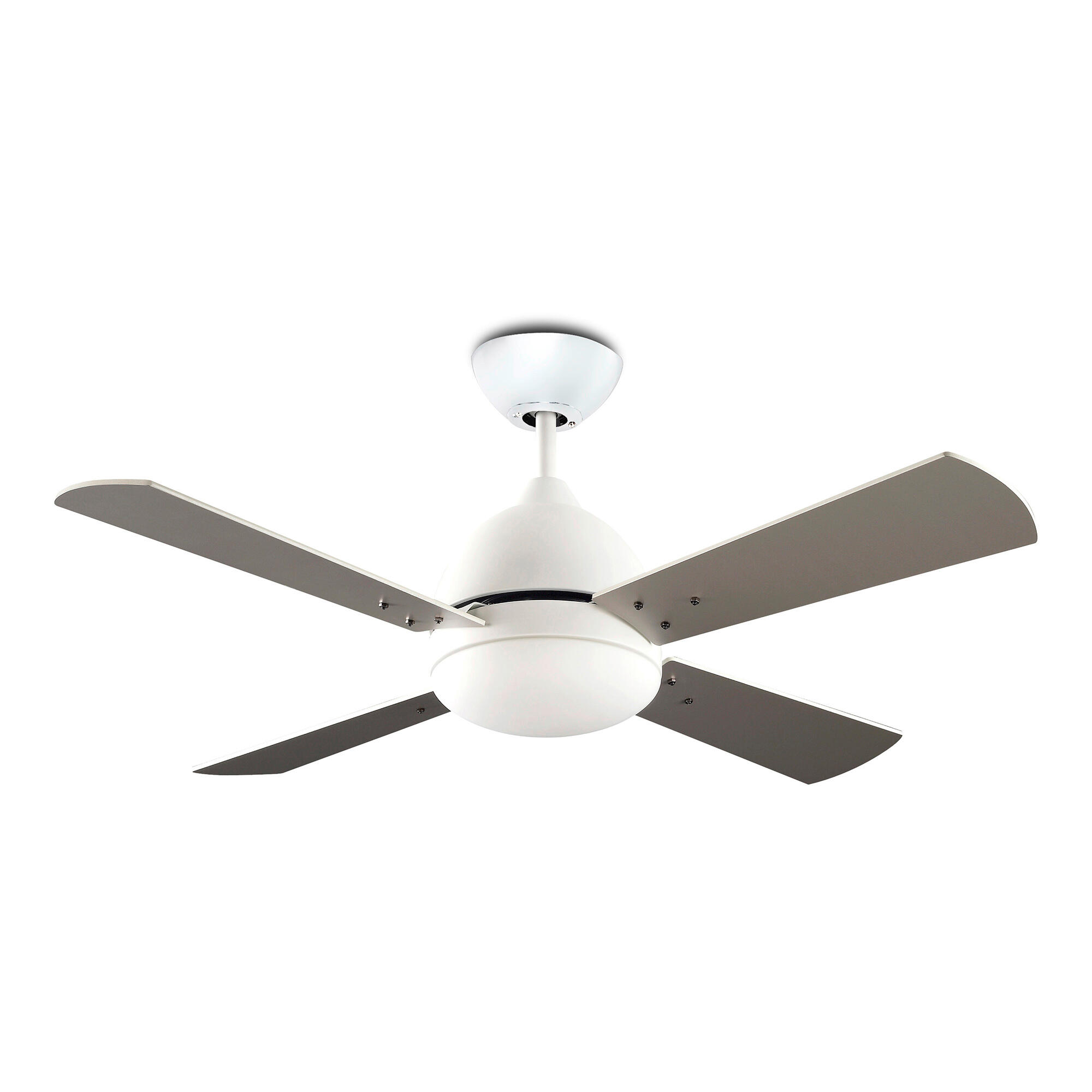 Ventilateur de plafond avec éclairage led, Borneo, D106, FORLIGHT, blanc - 2