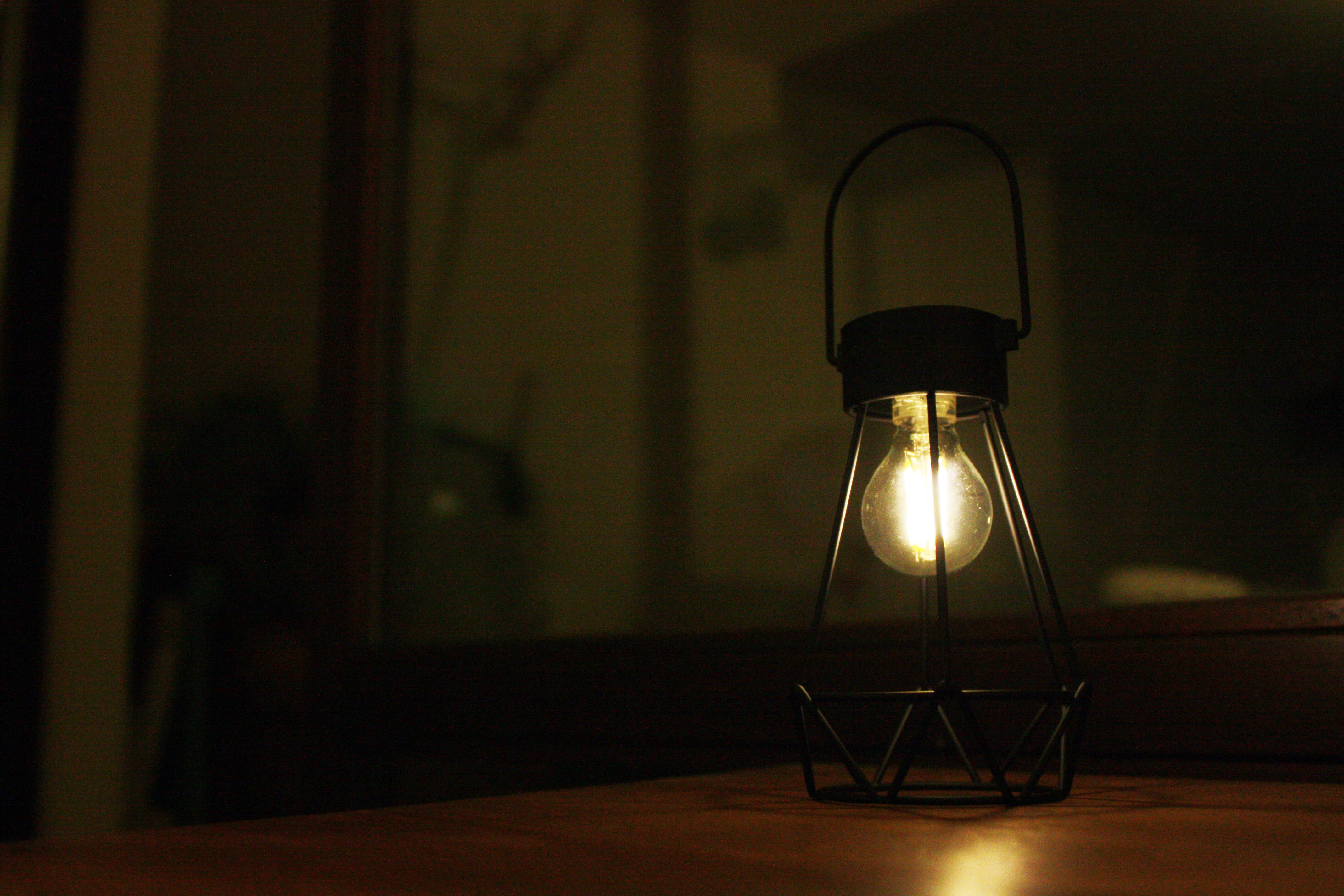Lampe solaire Britt, 2 lumens, noir, WATT & HOME - 4