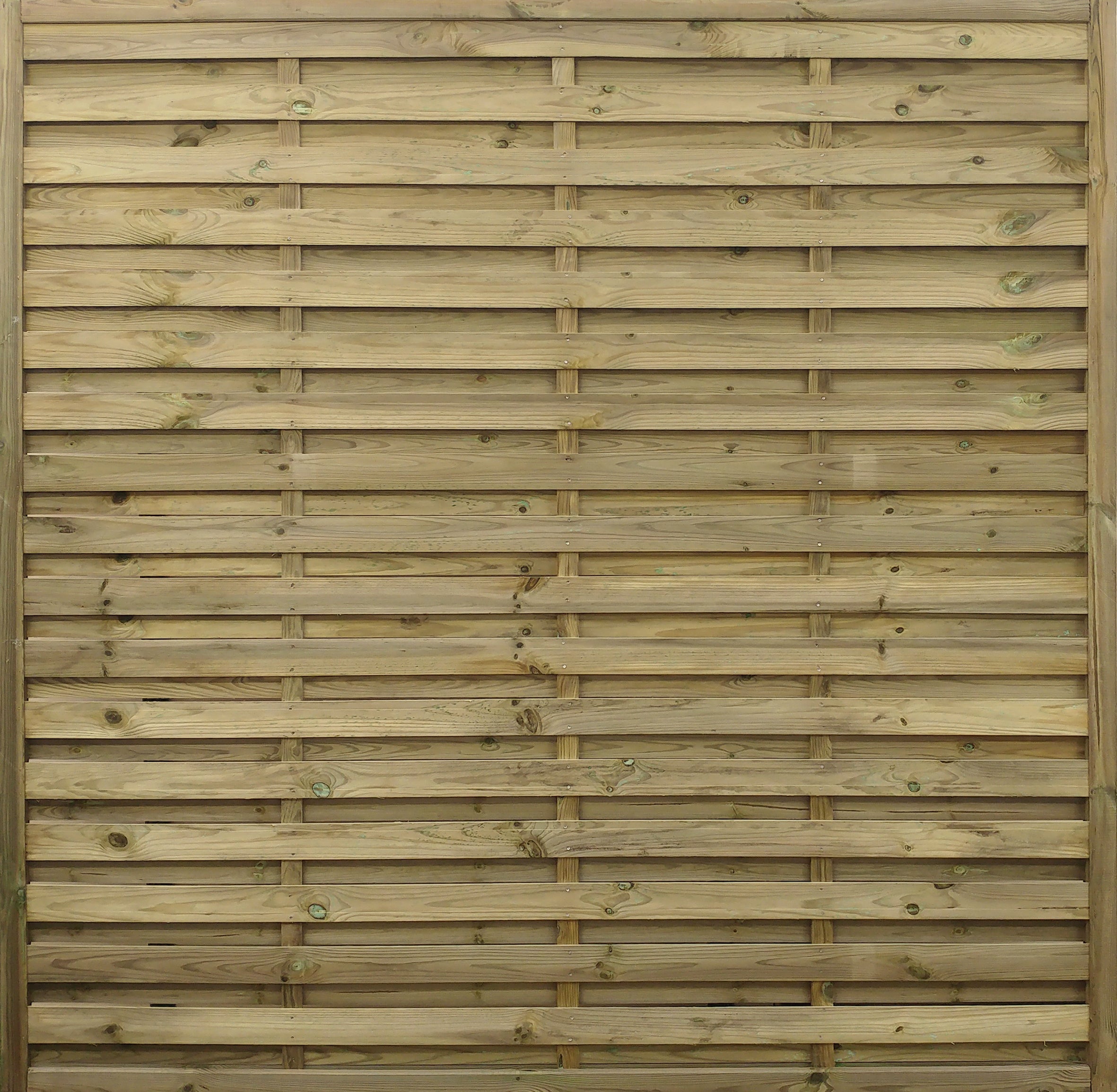 Panel trenzado de madera noa marrón claro 180 x 180 cm