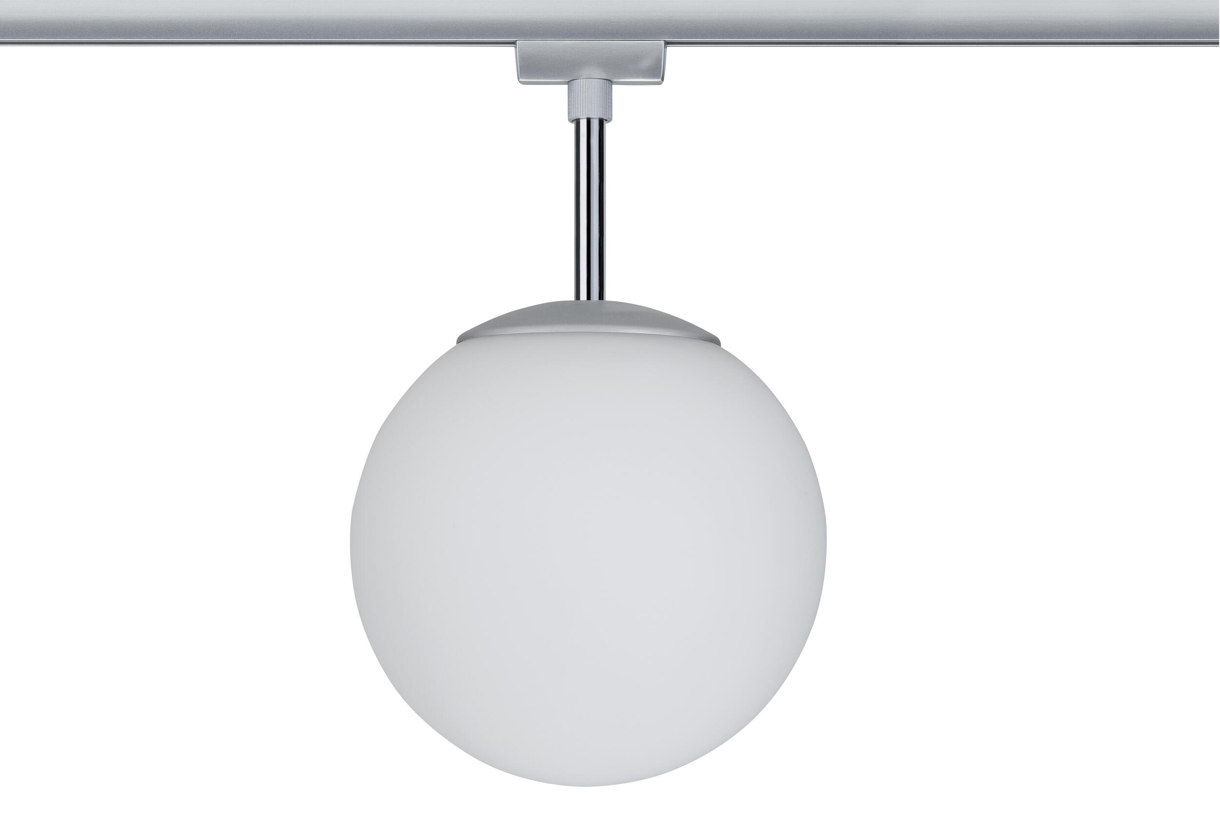 Spot URail Globe Opale E14 métal chrome mat, PAULMANN - 3
