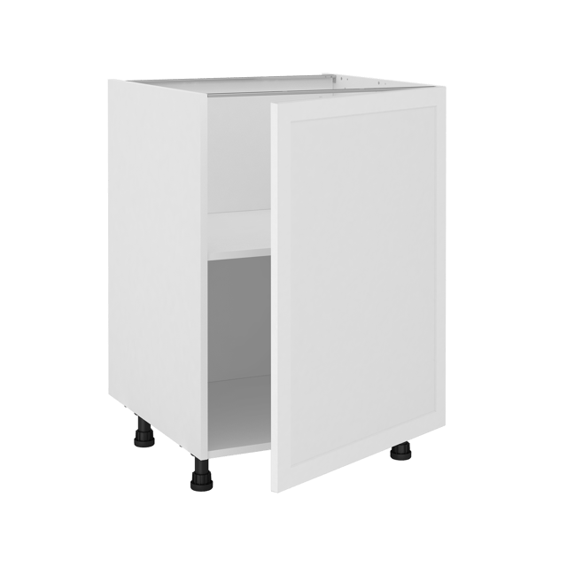 Meuble bas de cuisine Newport blanc 1 porte H77 x l60