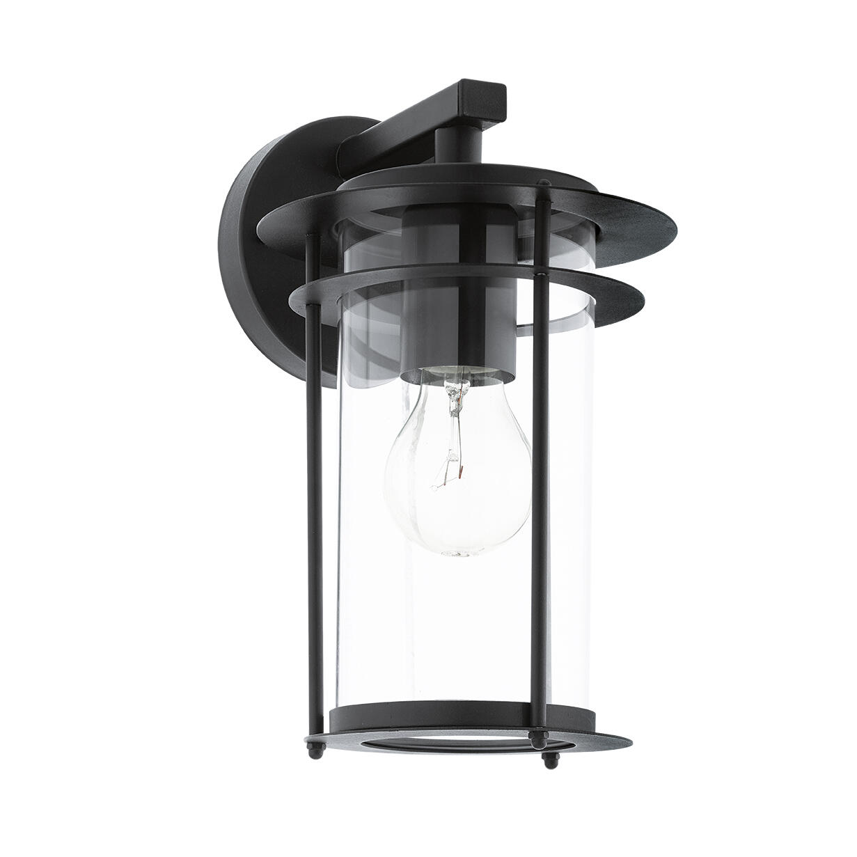 Applique moderno da esterno Valdeo nero resistente all'acqua IP44 E27 EGLO - 3