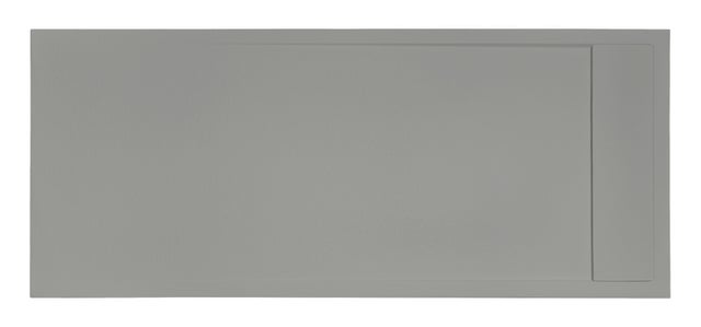 Piatto doccia SENSEA in resina Neo grigio L 70 x L 160 x H 3 cm opaco effetto pietra