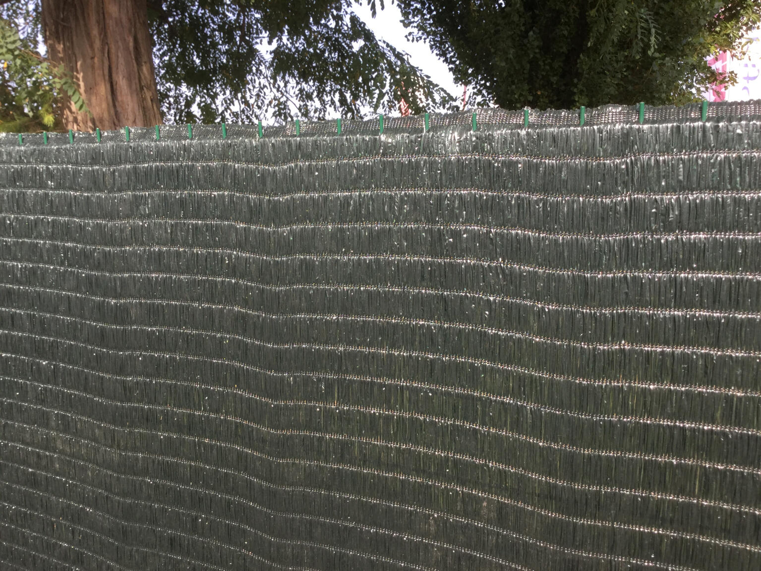 Brise-vue anthracite Eclypse, occultation 5/5, Idéal Garden, H.1.5 x L.3 m - 4