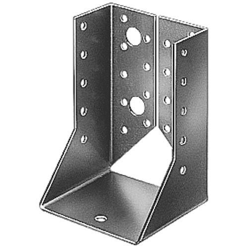 Support de poteau forme U acier galvanisé, 76x152 mm ALBERTS