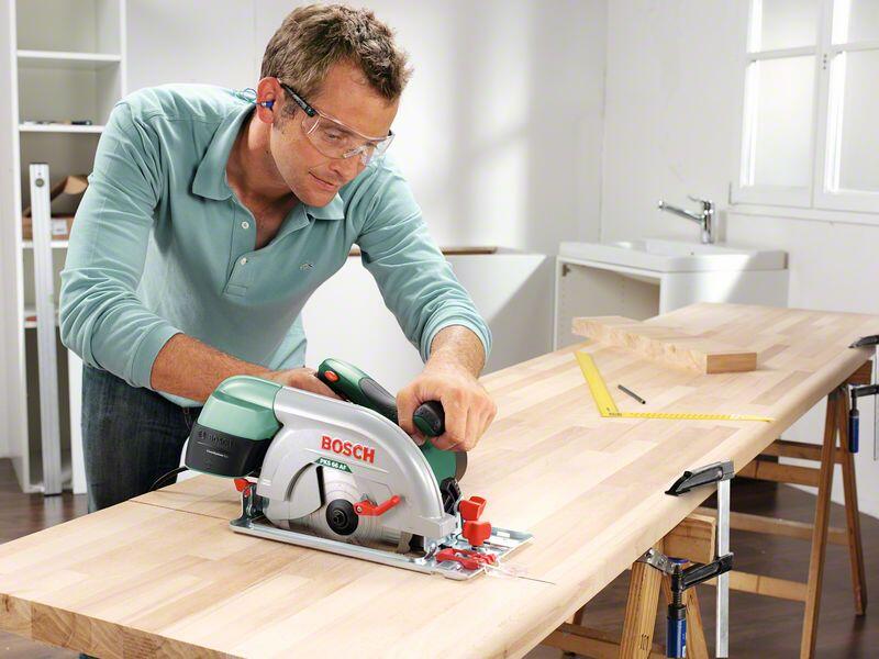 Scie circulaire filaire BOSCH PKS 66-2 AF, 1600 W, 190 mm + rail de guidage - 6