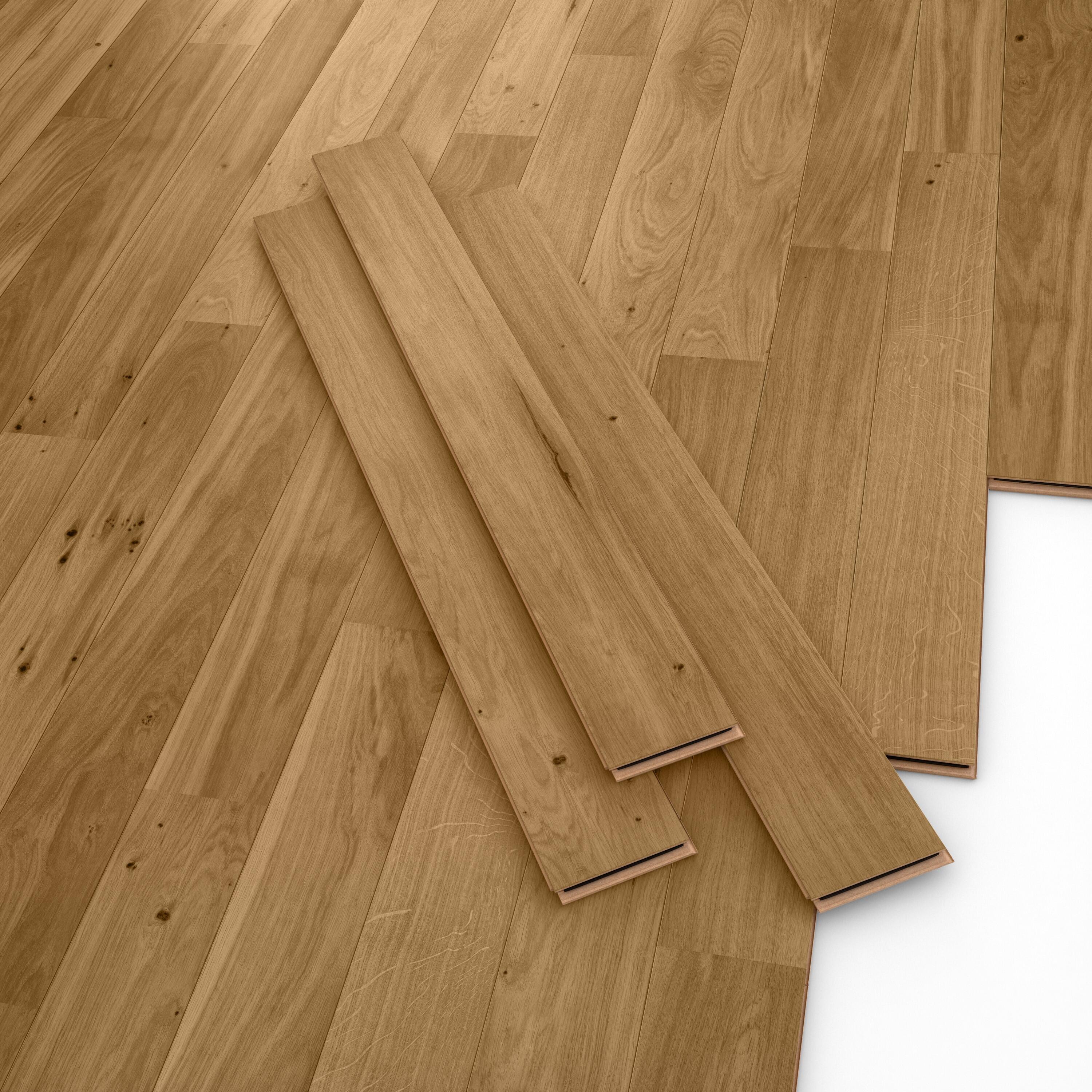 Echantillon Parquet intenso chêne blond vitrifié M - 5
