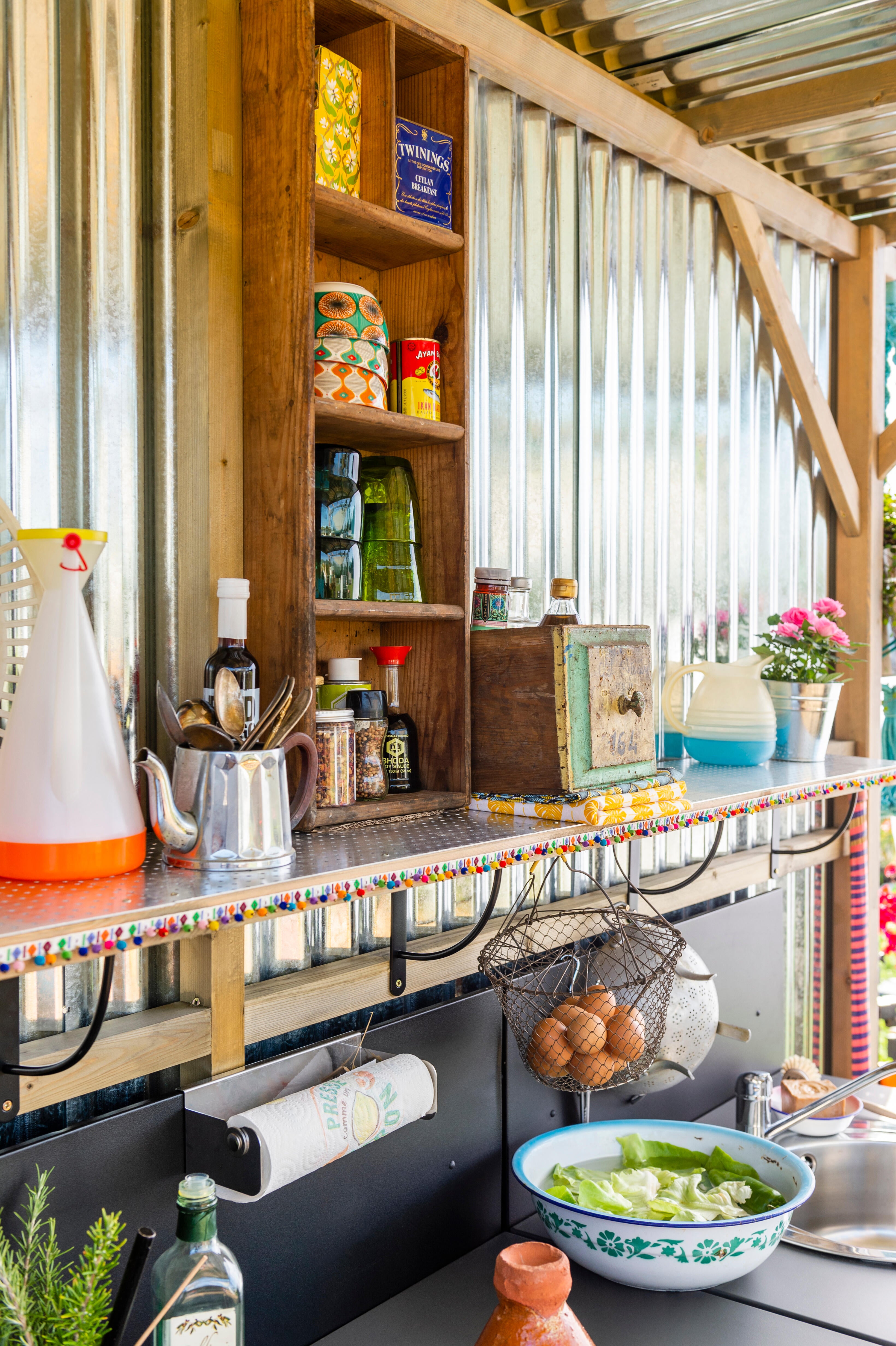 Plaque de couverture, ondulé , gris, l.90 x L.250 cm, H.18 mm, Ep.0.5 mm - 5