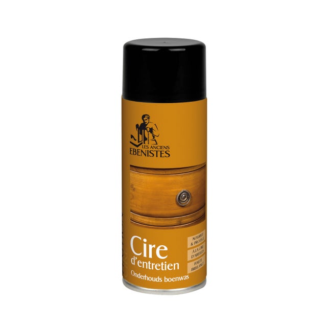 Cire d'entretien aérosol LES ANCIENS EBENISTES, 0.4 l, incolore