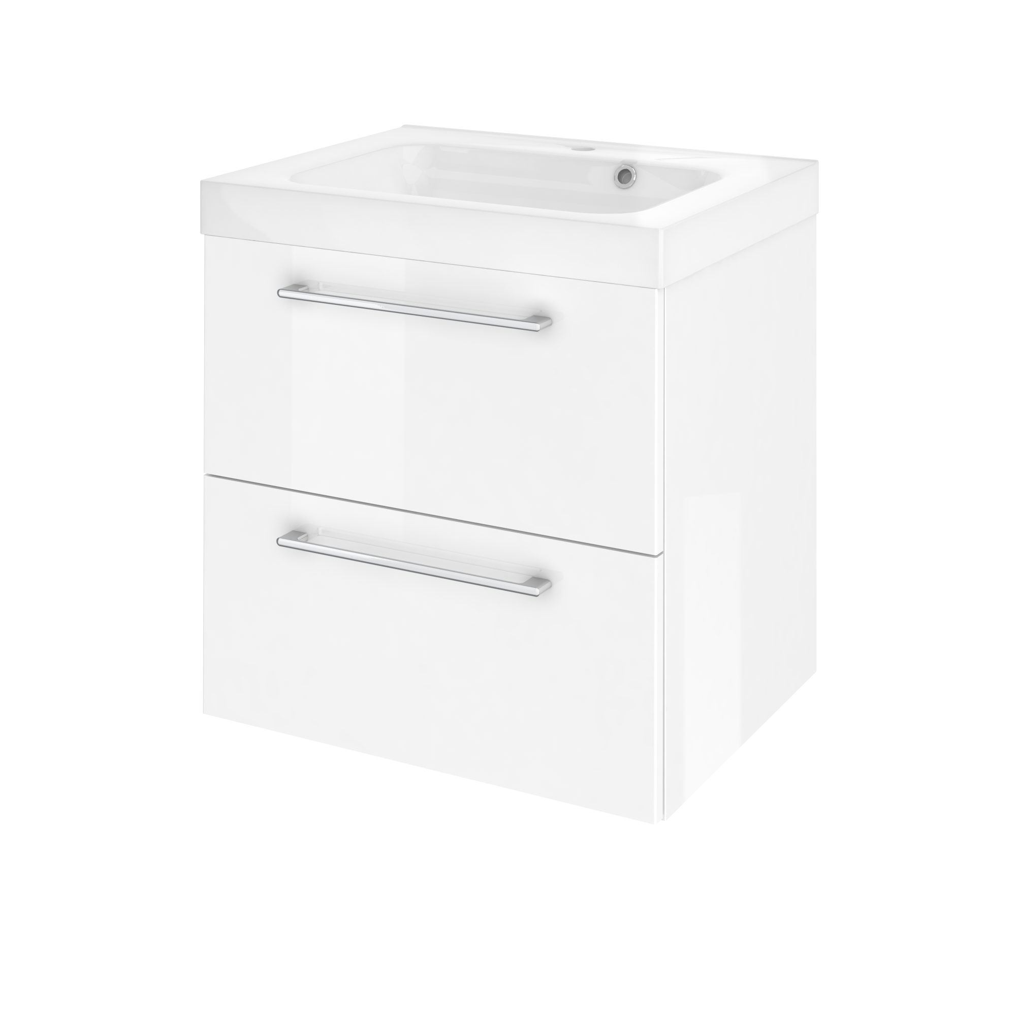 Szafka pod umywalkę Remix Biała 60 Sensea - 30