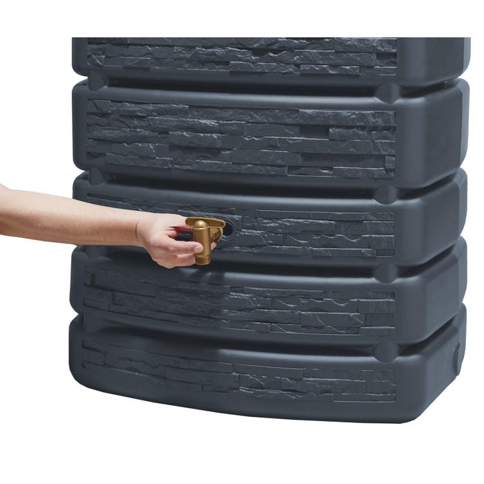 Récupérateur d'eau de pluie slim stone