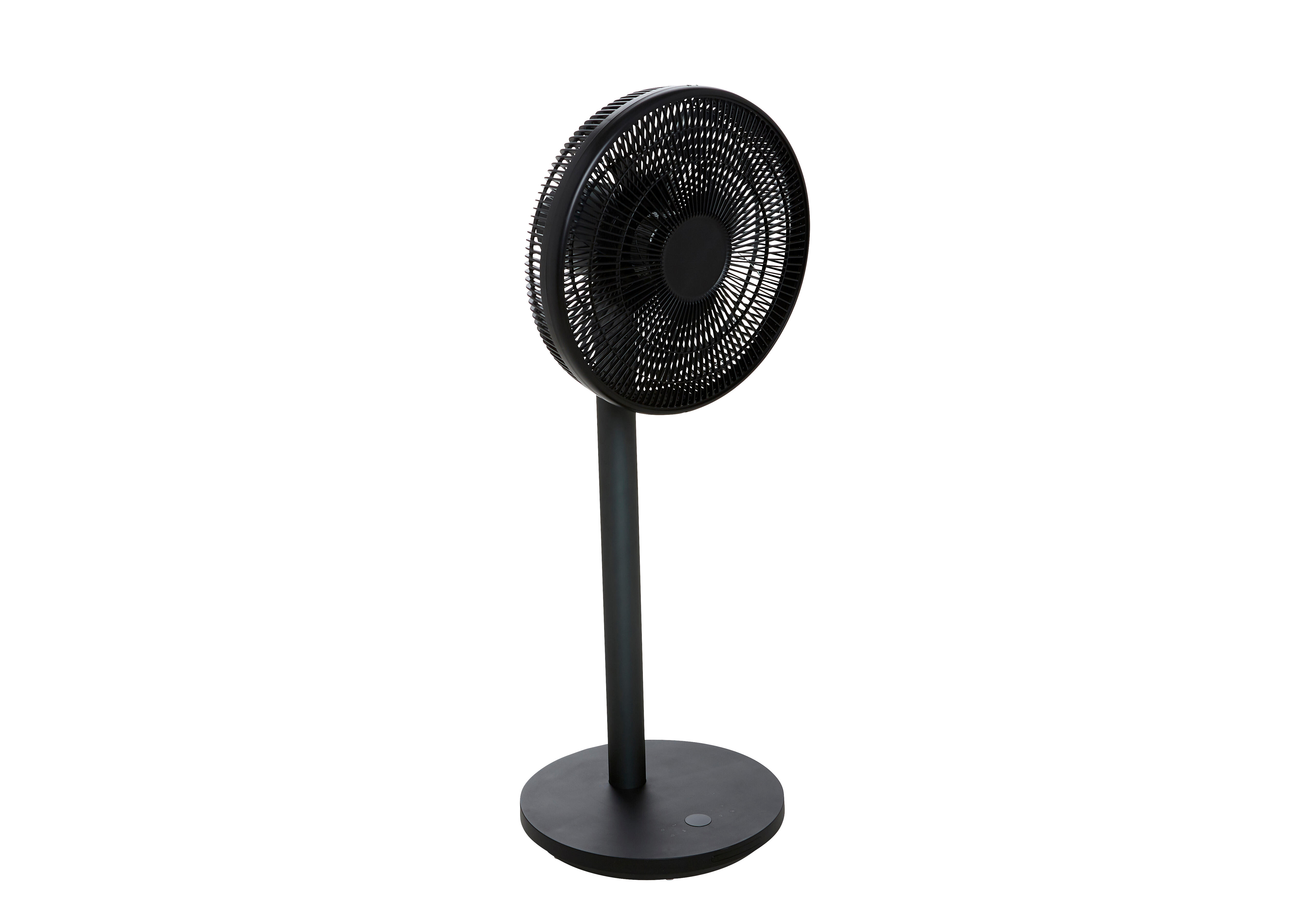 Ventilateur sur pied, EQUATION, Loft design moteur dc noir 27 W, D40 cm - 5