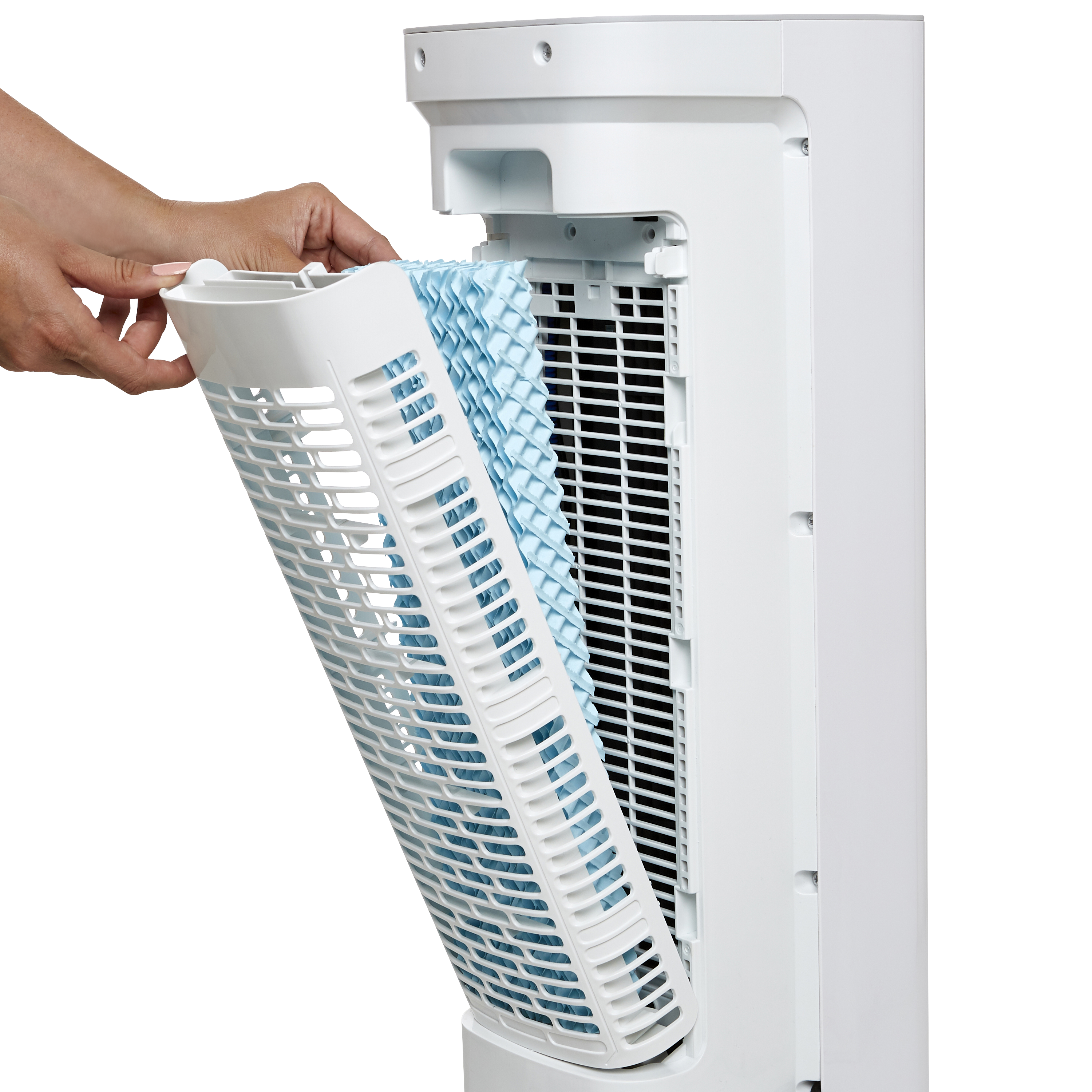 Ventilateur rafraichisseur d'air mobile EQUATION Cube N/A W - 7