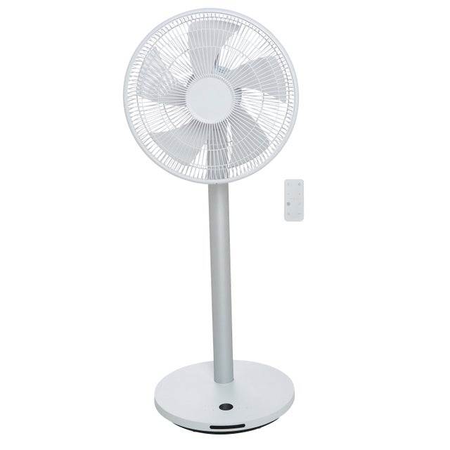 Ventilateur sur pied, EQUATION, Loft design moteur blanc, 27 W, D40 cm