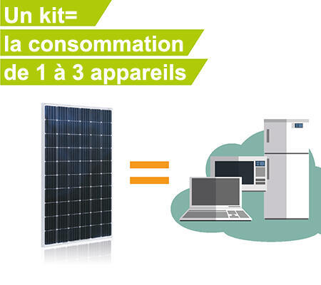 kit solar energy panneau solaire voltalia - 0