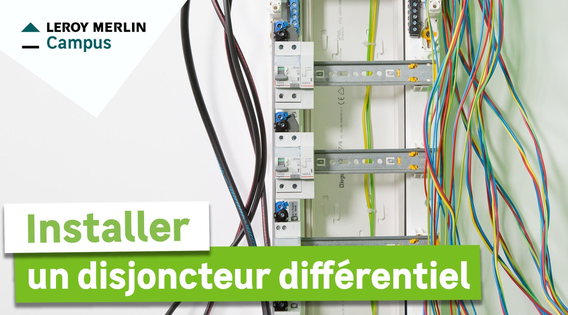 Disjoncteur Pour Machine à Laver Comment installer un disjoncteur différentiel ? | Leroy Merlin