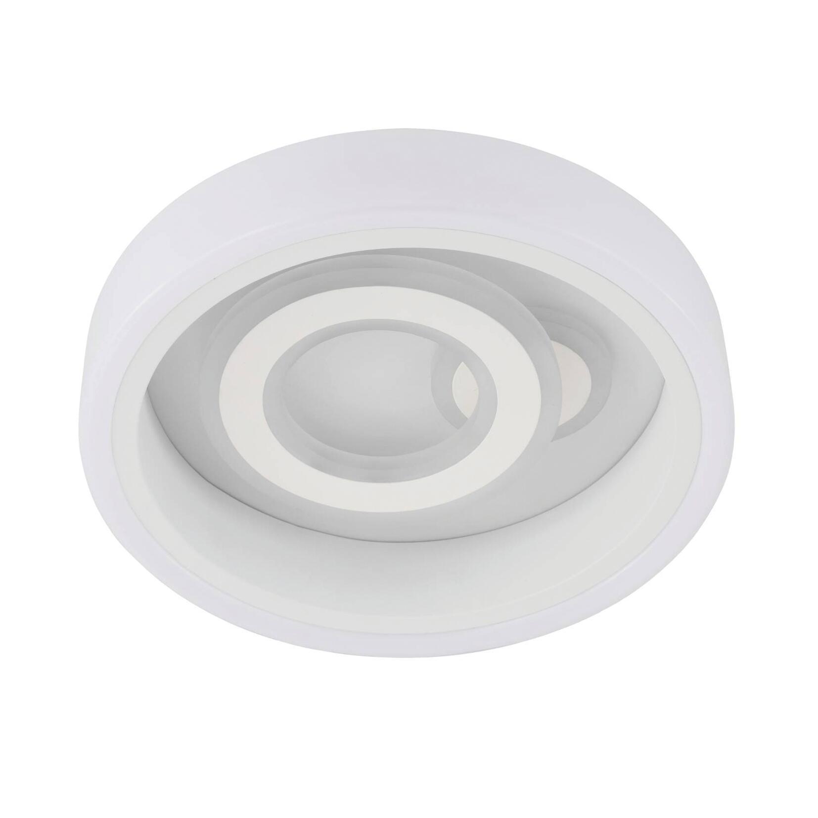 Plafonnier, design métal blanc module led EGLO Remidos D.30 cm - 3