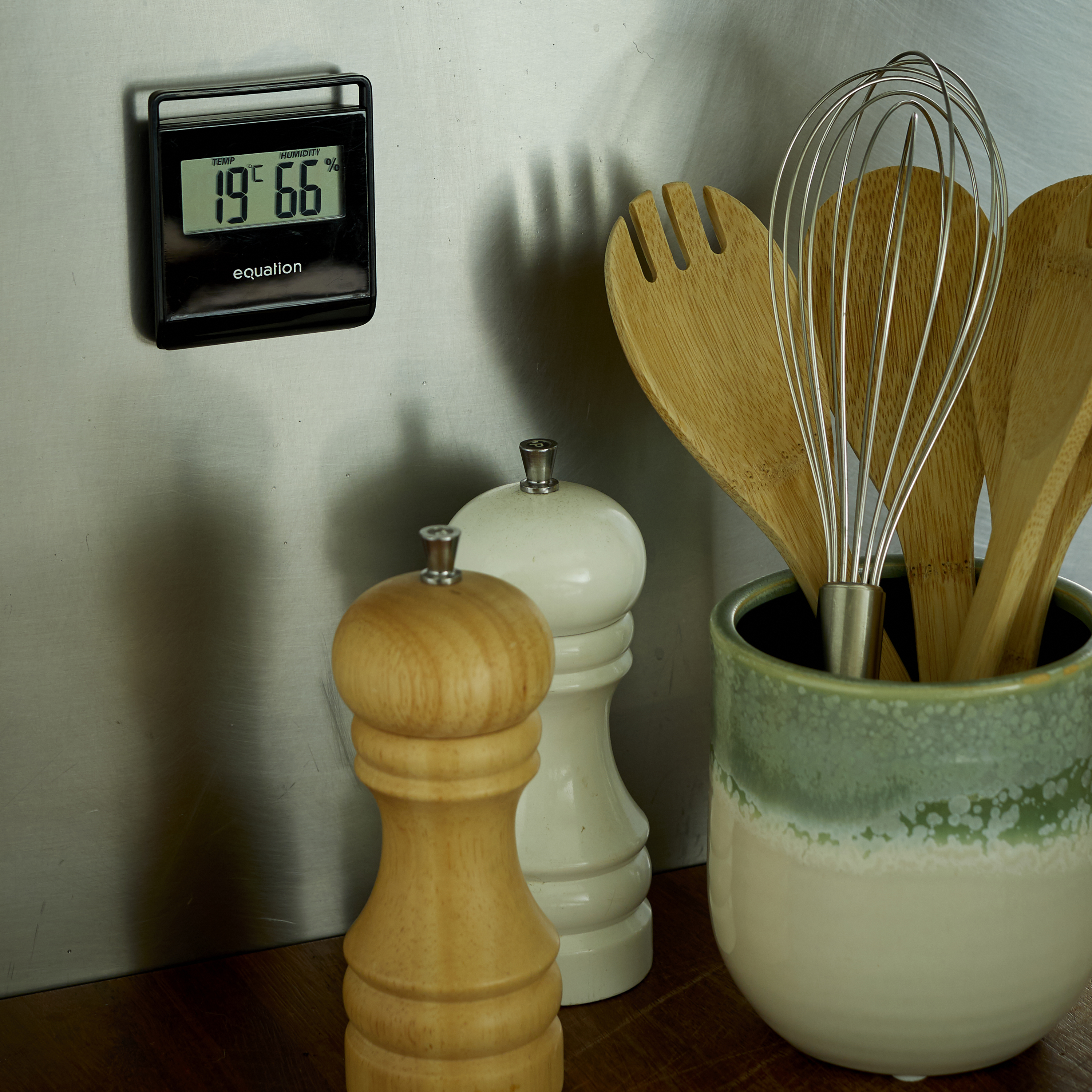 Termómetro/higrómetro EQUATION PRETO - 4