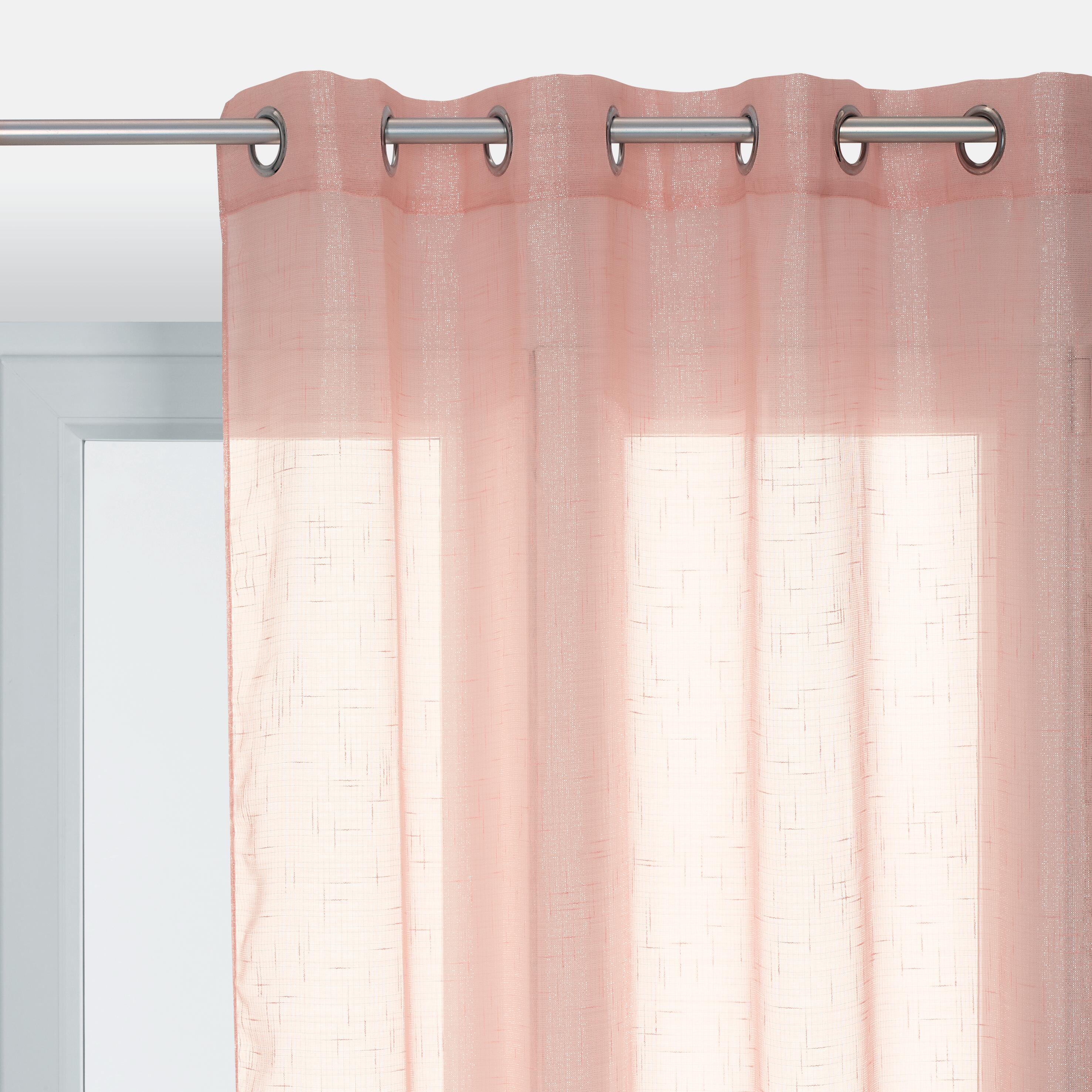 Tenda Lucciola rosa, occhiello 140x280 cm - 4