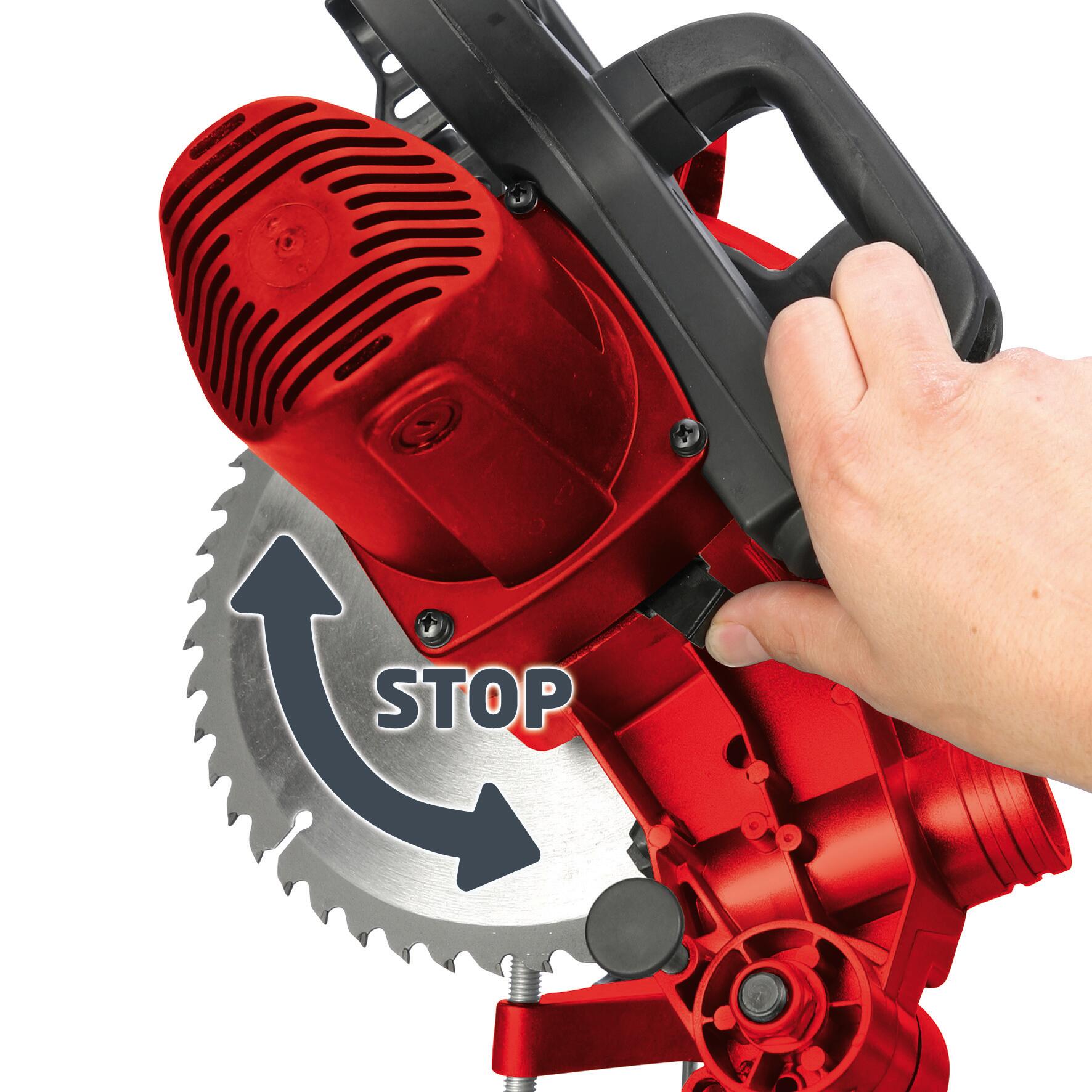Ingletadora EINHELL TH-MS 2112 -Potencia 1600 W y disco 210 mm - 10