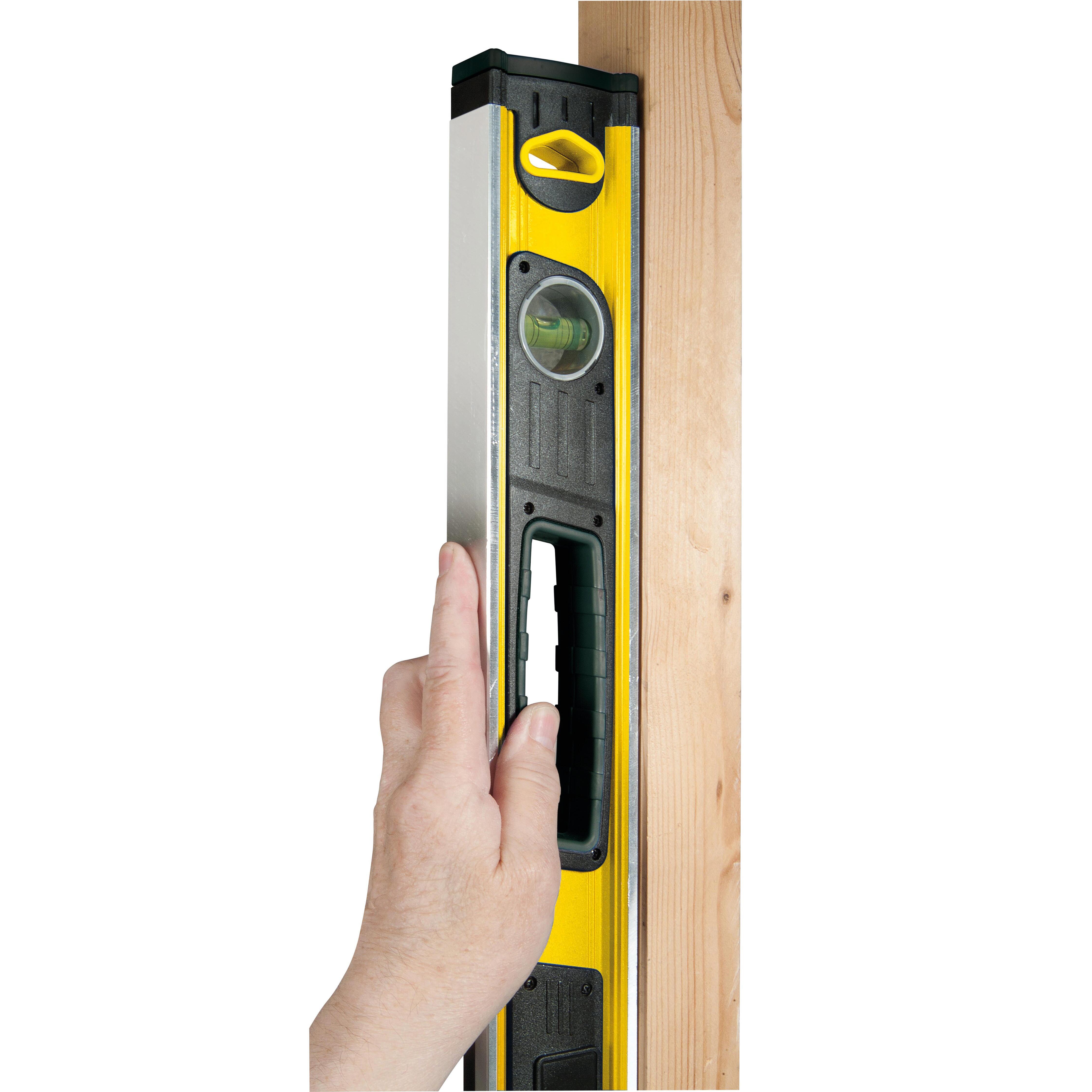 FORTIS Livella Digitale 60 Cm – Profilo Alluminio, Display LCD Illuminato, Magnetizzata, Con Custodia