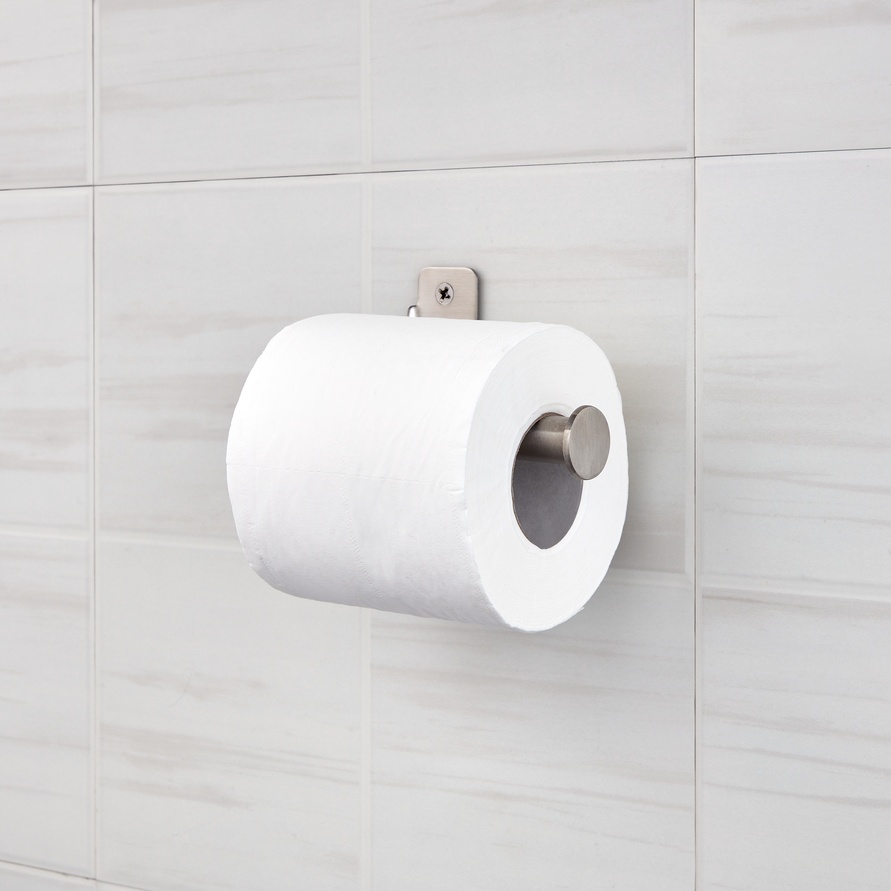 Dérouleur papier WC Loft à visser gris - 4