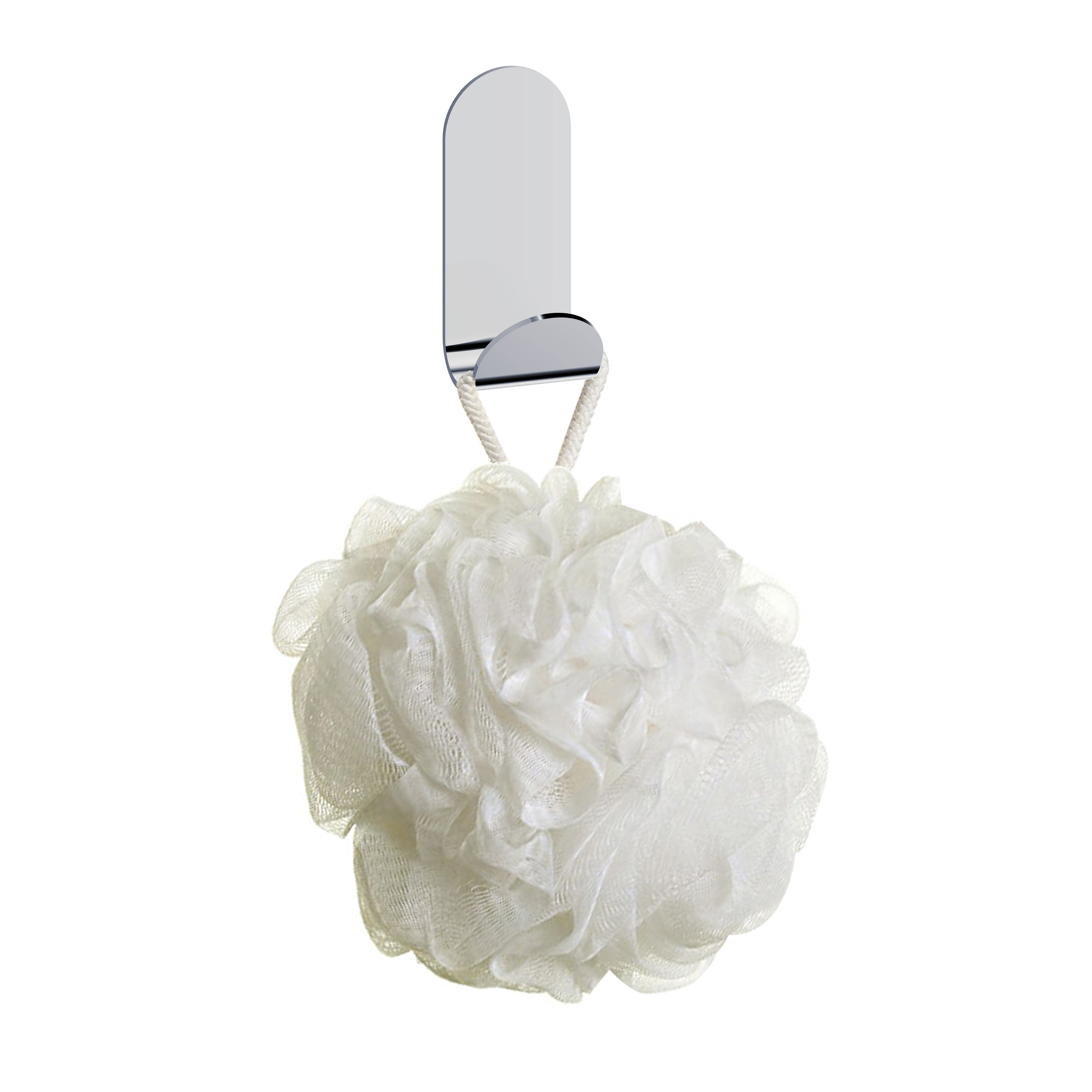 Crochet adhésif 1 tête chrome brillant basic SENSEA - 3