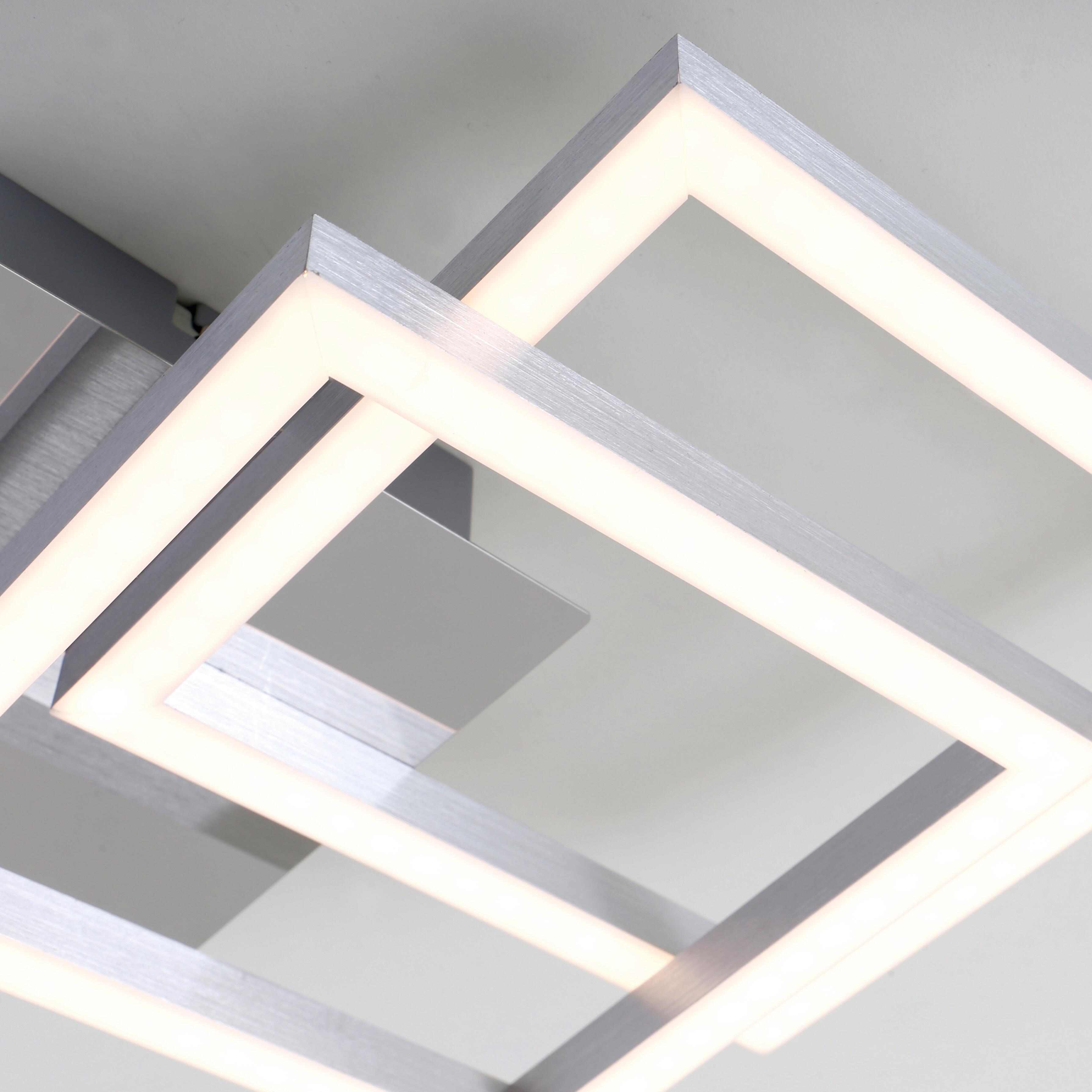 Plafoniera LED Frames argento IP20, 1200 lumen - 8