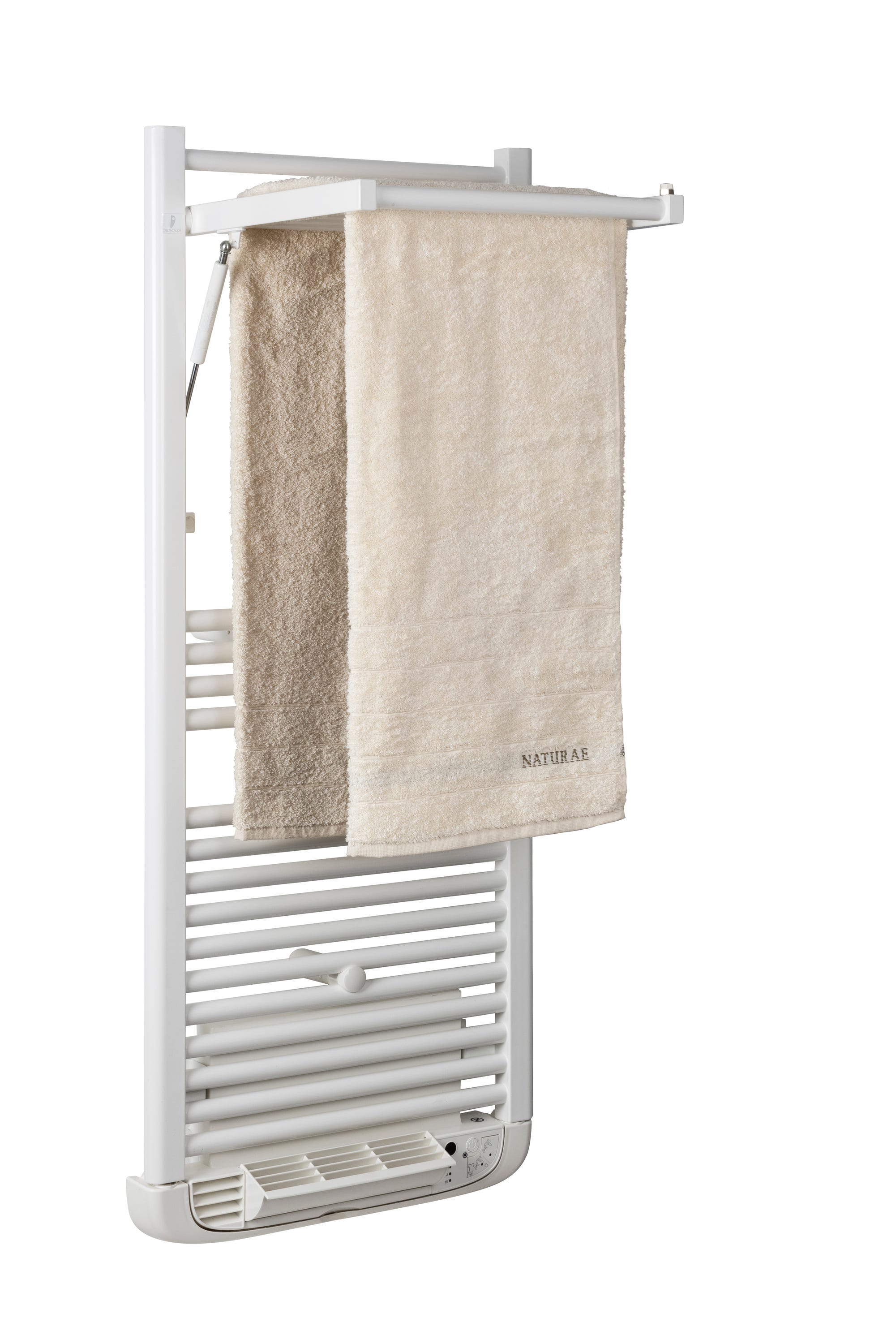 Sèche-serviette électrique Alera Blanc Acier Inoxydable Fixation Murale Neuf France