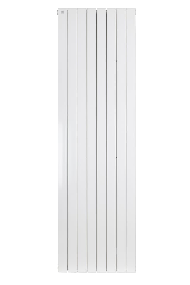Radiateur eau chaude vertical DELTACALOR Pianosa blanc, 1265W, H.200 x l.59.8 cm