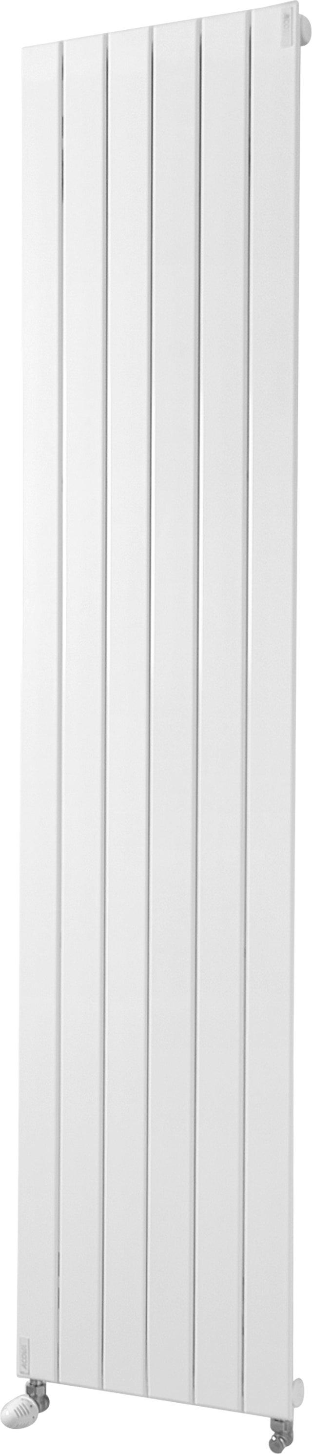 Radiateur eau chaude vertical ACOVA Lina blanc, 942W H.200 x l.44.4 cm