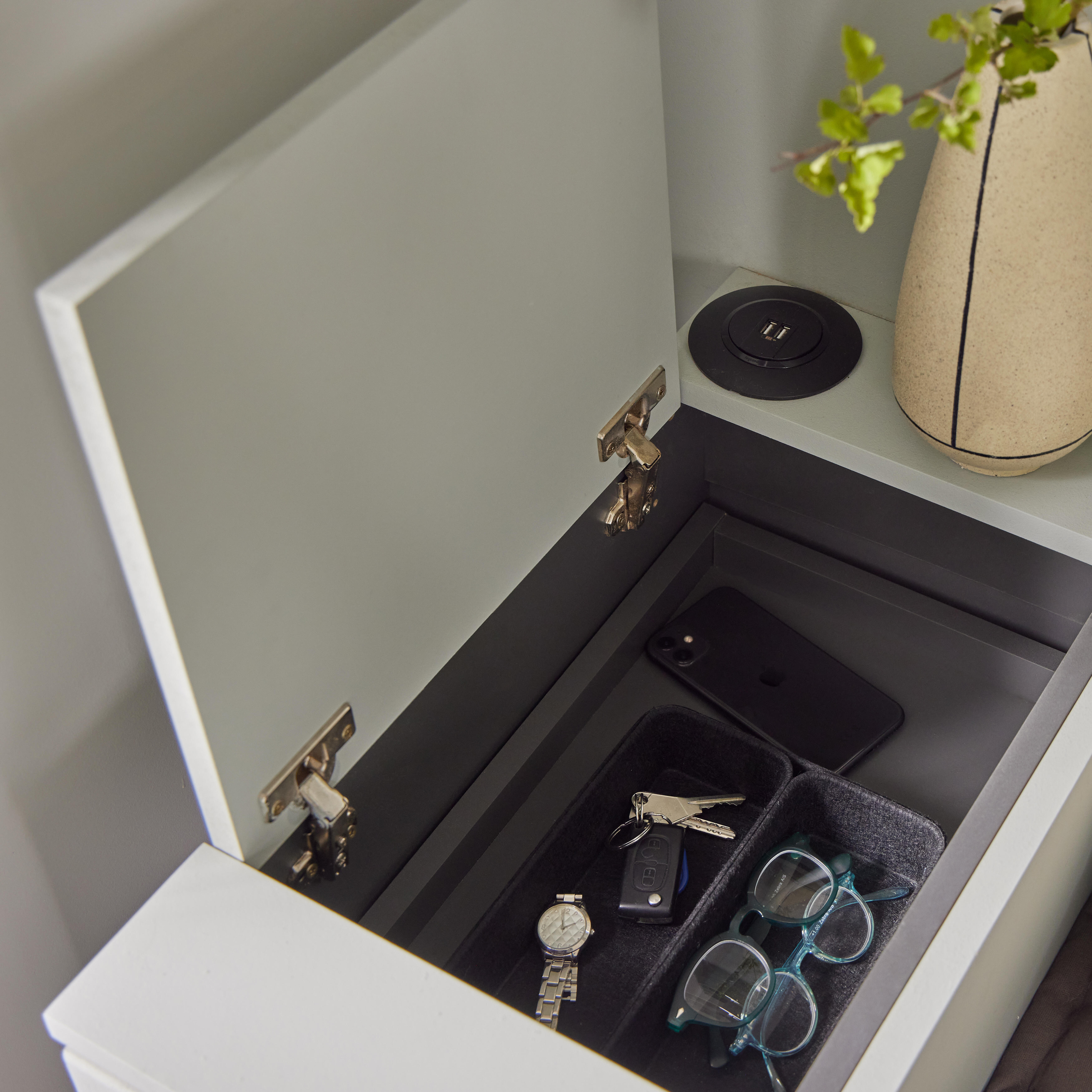 Cerniera invisibile acciaio 2 pezzi - 4