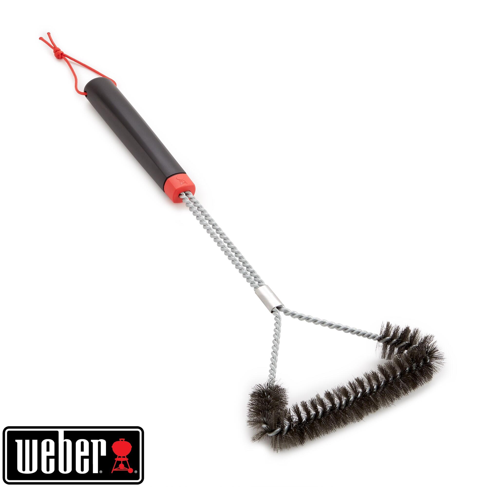Spazzola per barbecue WEBER  SPAZZOLA GRANDE ACCIAIO 46 CM - 4