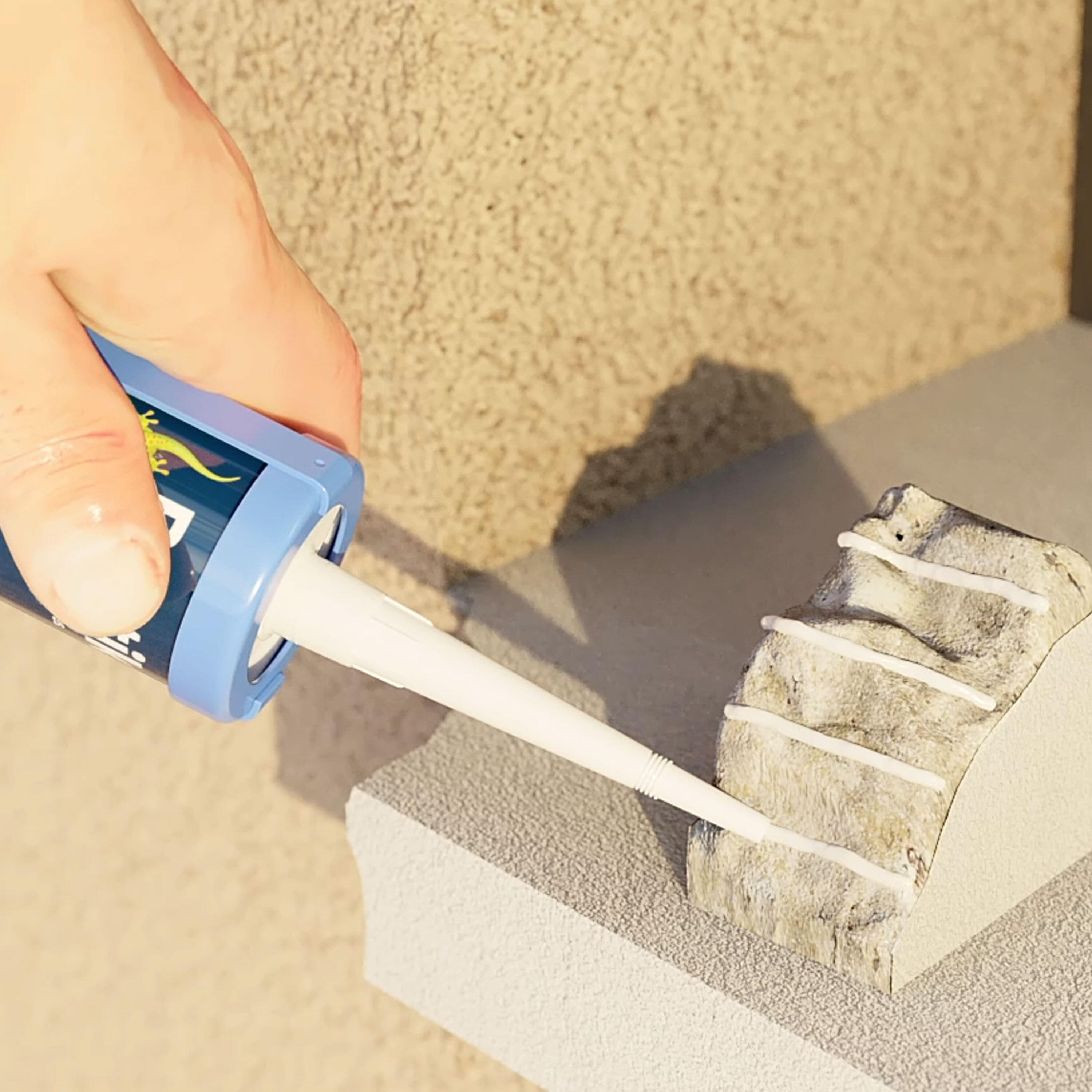 Colle de fixation MS polymère Condi extrêmes FIXPRO MSP117 BOSTIK, 290 ml blanc - 8