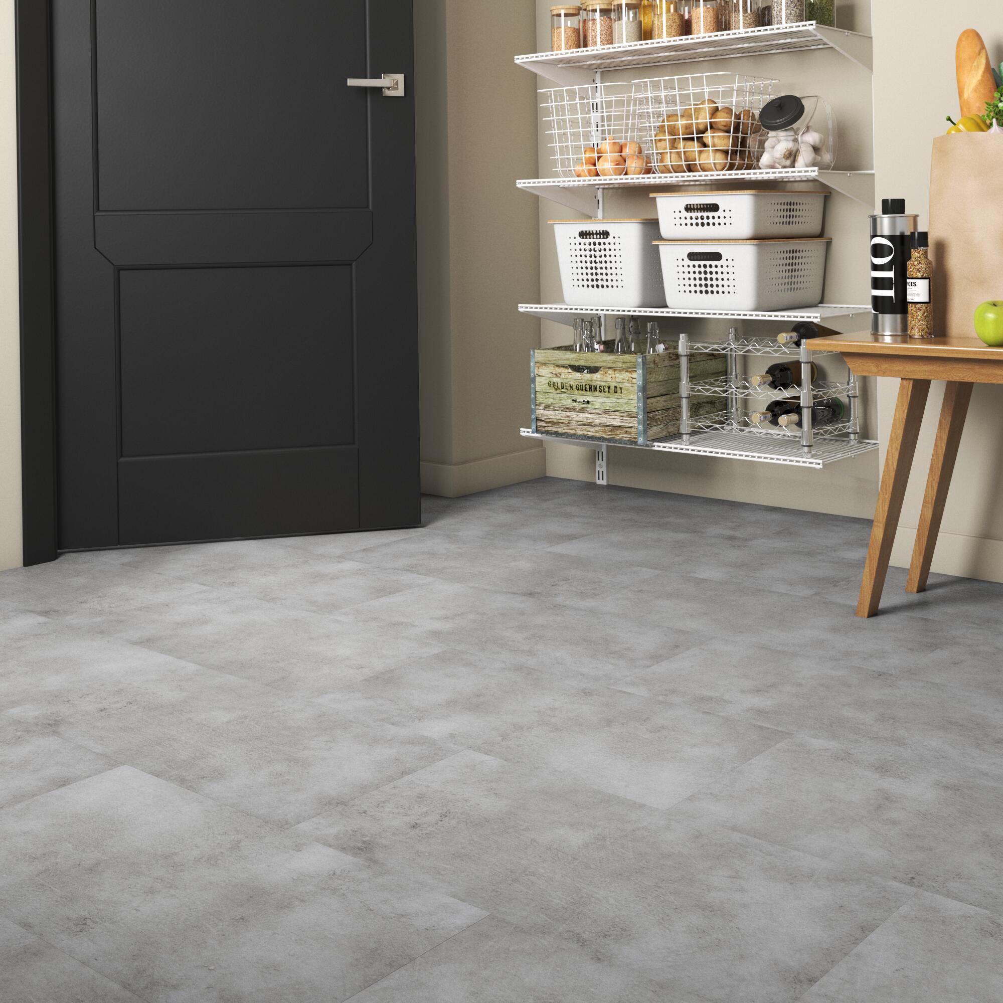 Dalle PVC medio ARTENS Galt effet béton - 8