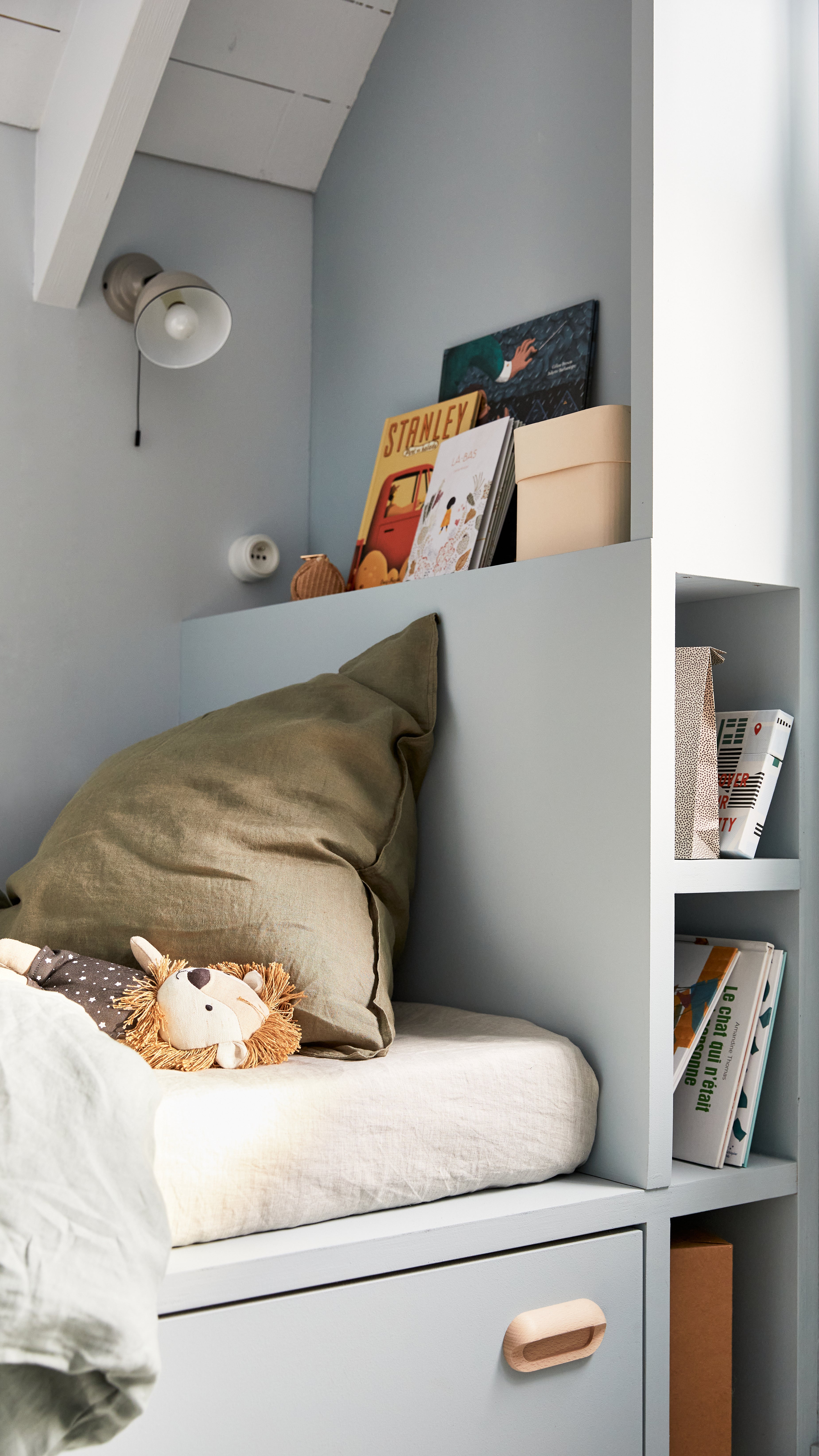 Prise avec terre complet Garby, FONTINI blanc - 4