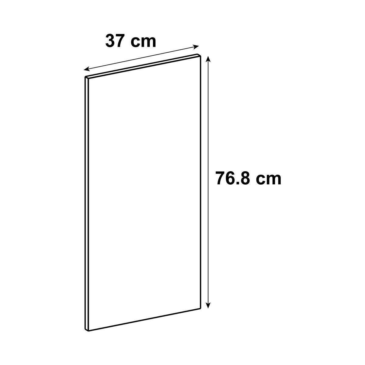 Fianco per mobile cucina DELINIA ID Prague rovere chiaro opaco L 37 x H 76.8 cm - 12