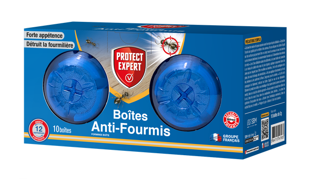 FOURMIS - BOIÎTES APPÂT 10 X 2G PEX PROTECT EXPERT