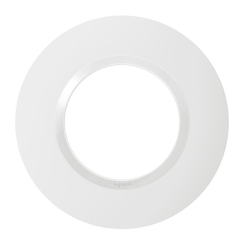 boite de 5 plaques de finition blanche Électro Sécurit Legrand