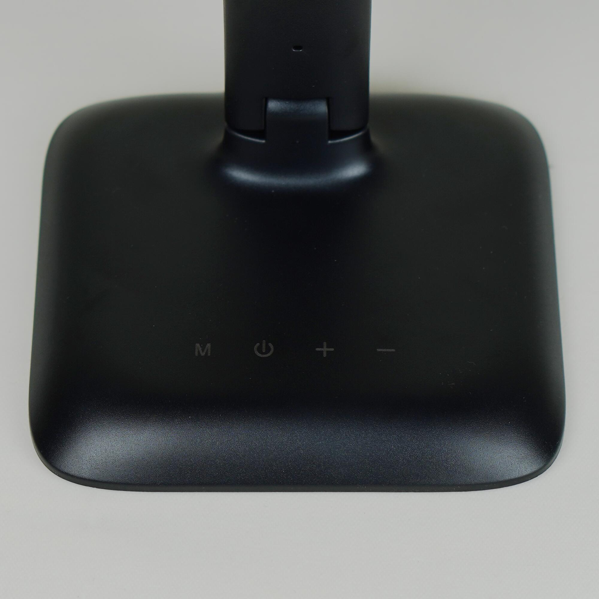 Lampe de bureau Alex tactile, noir, H.33 cm, INSPIRELED - 4