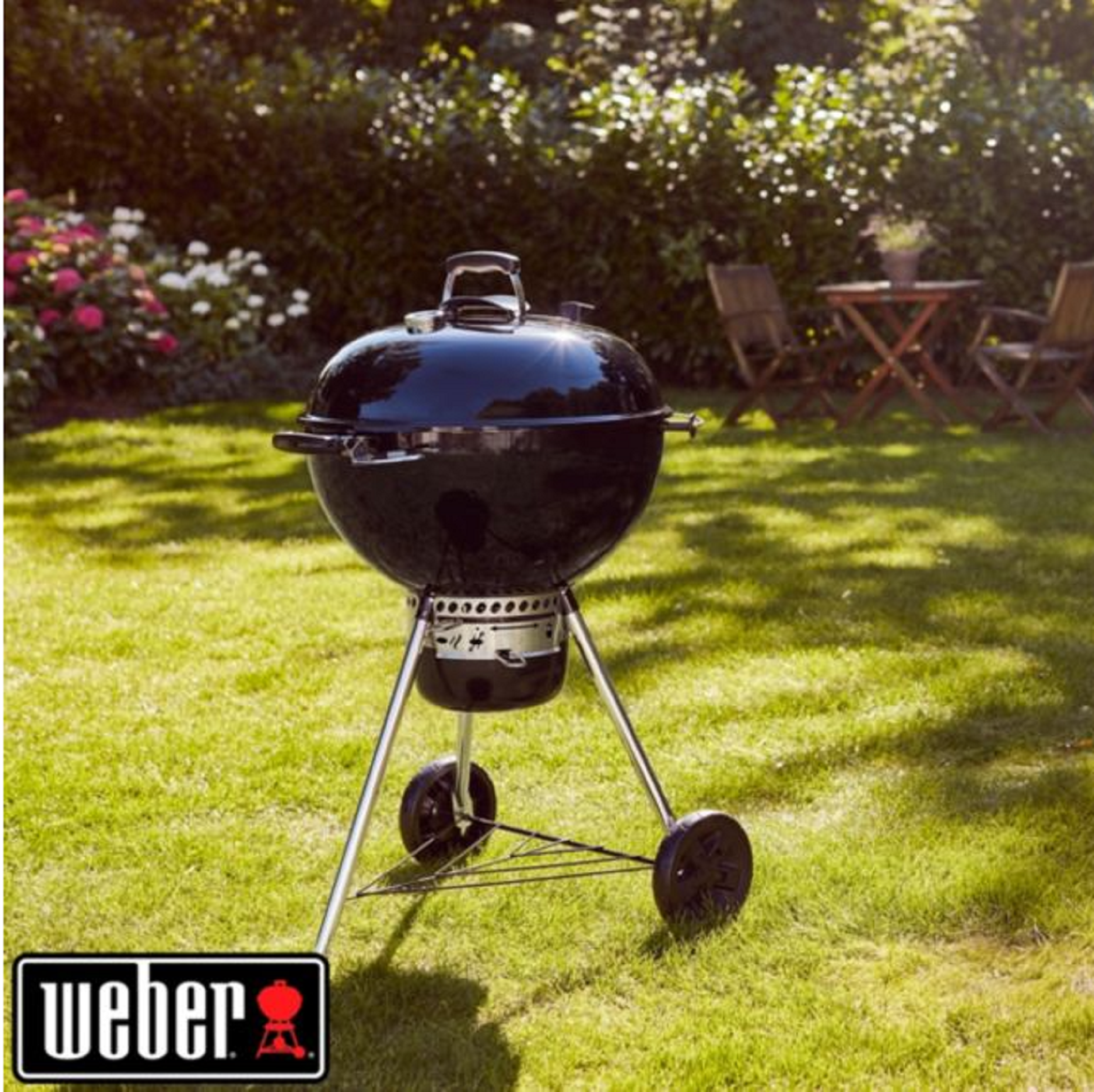 Barbecue au charbon de bois WEBER Master-touch GBS E-5750, noir - 4